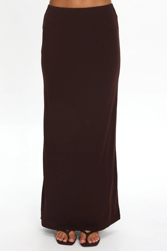 Palos Verdes Skirt Chocolate