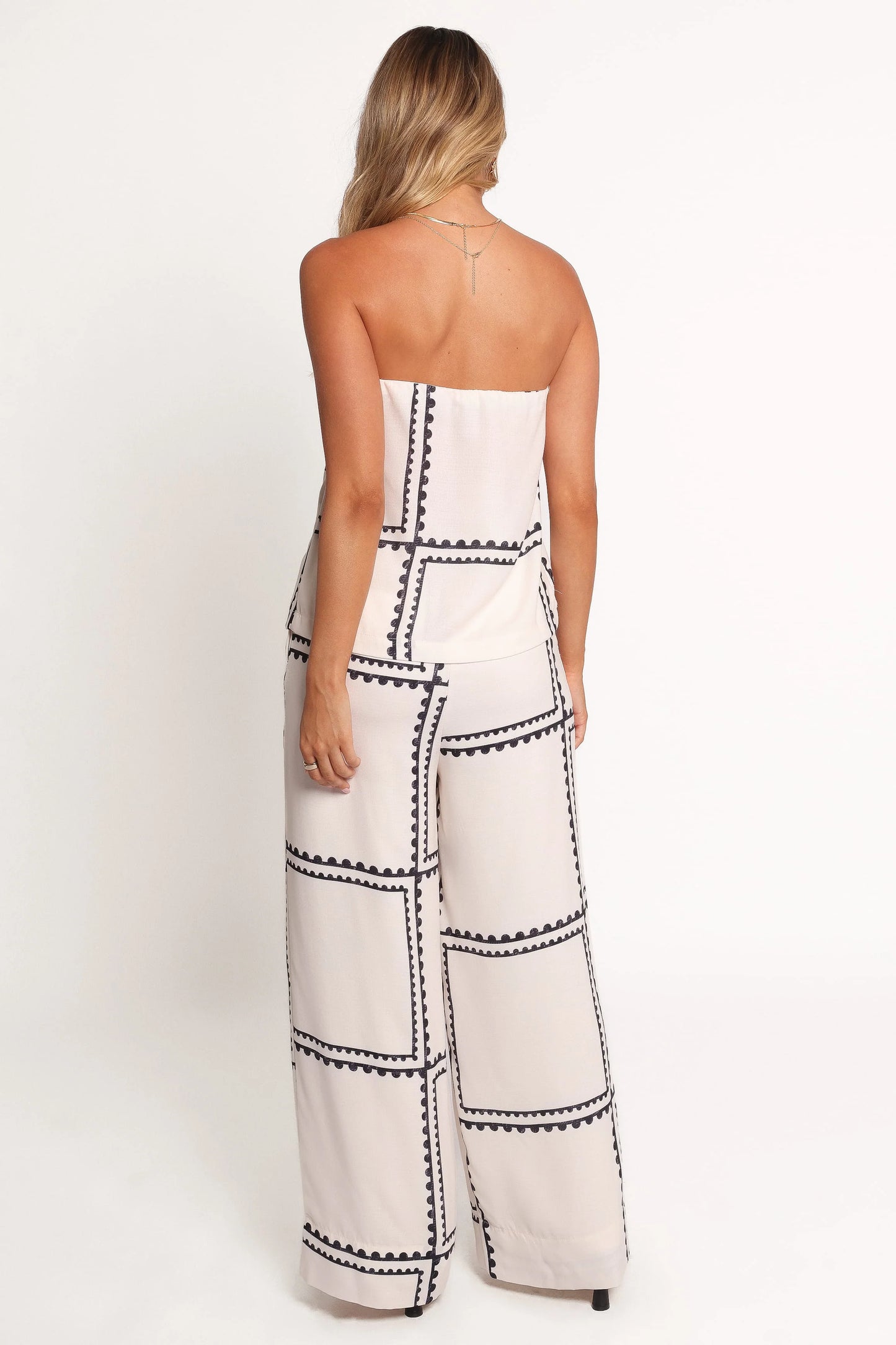 Ezra Pant Set - White