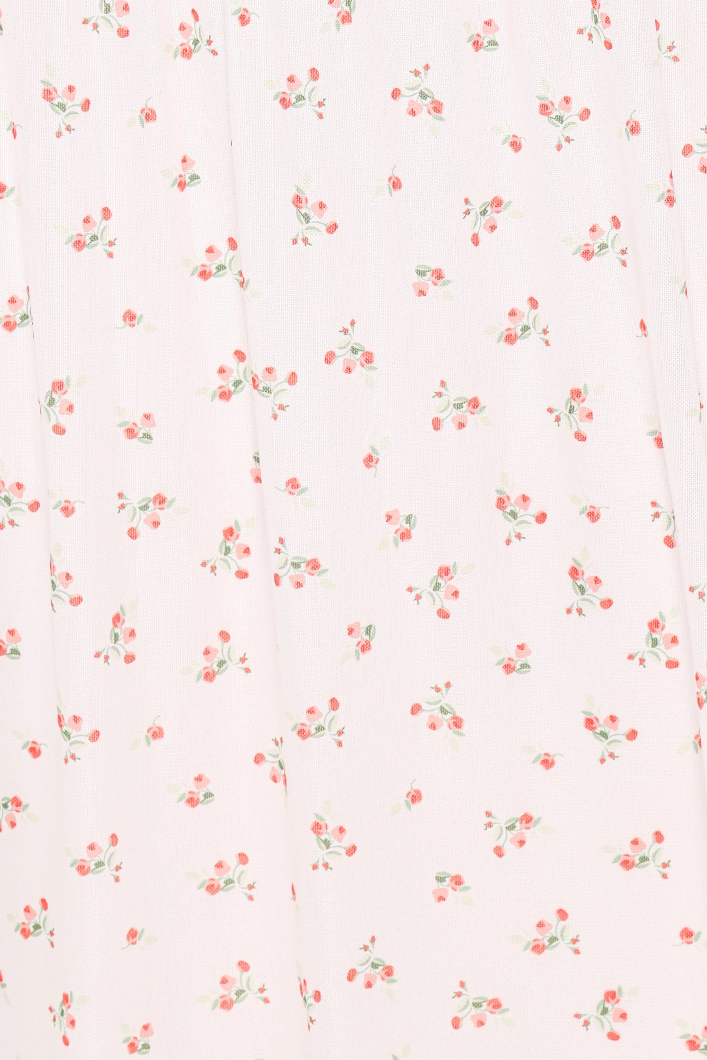 Mayven Maxi Dress - White Ditsy