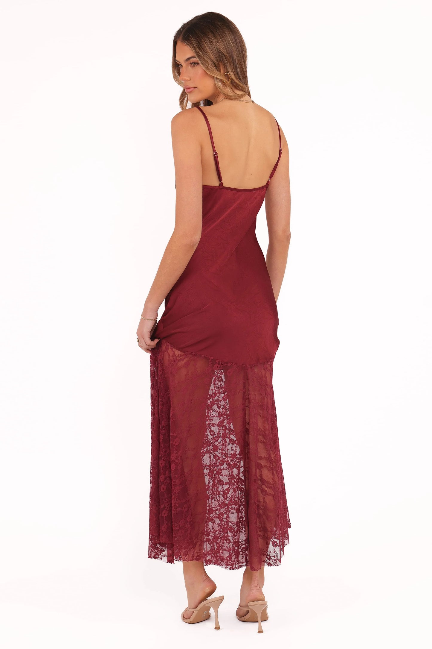Elowyn Maxi Dress - Cherry