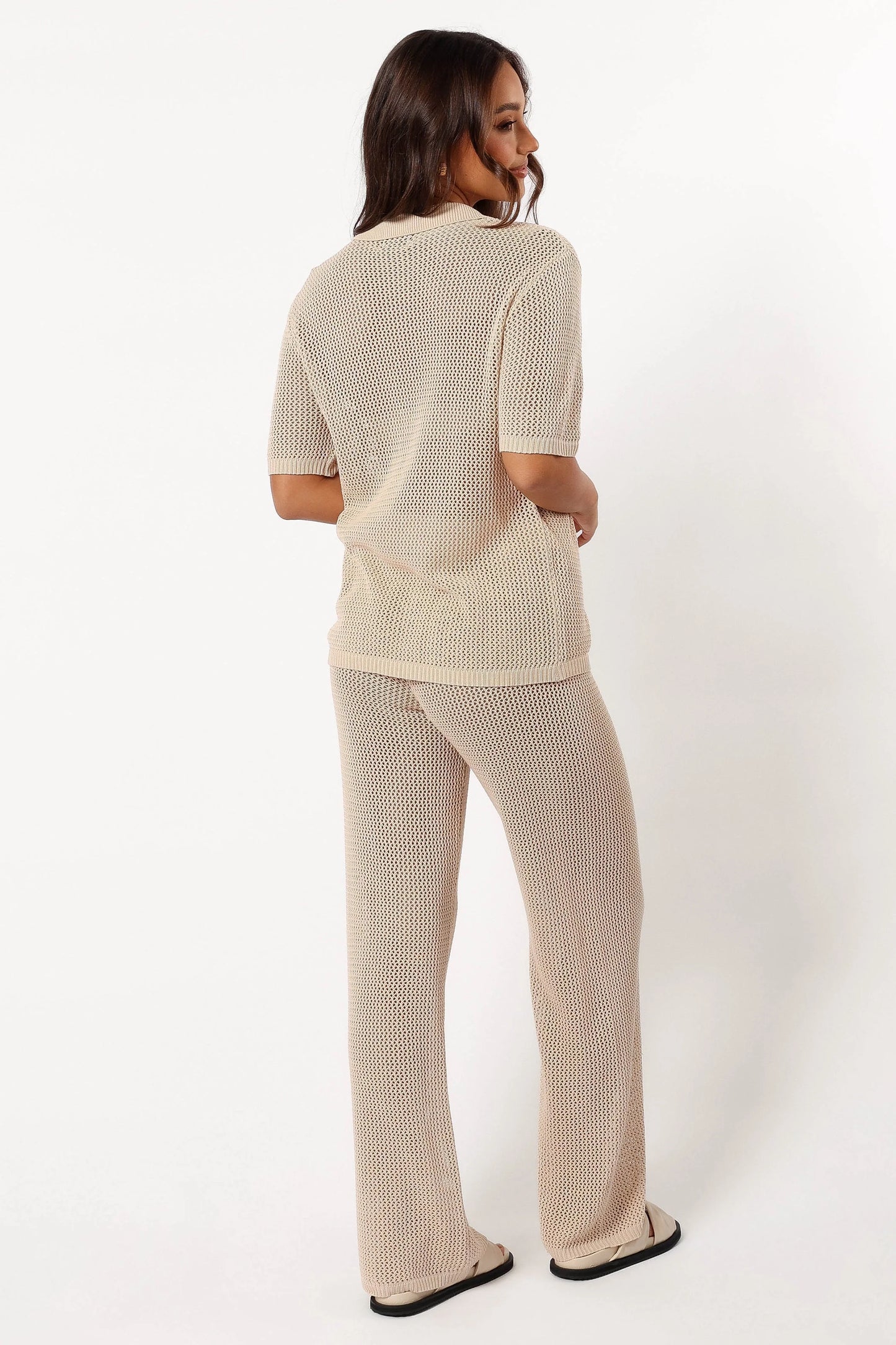 Smith Knit Pant - Sand