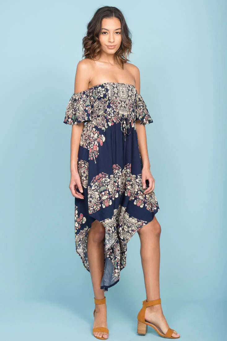 Ophelia Casual Jumpsuit Navy