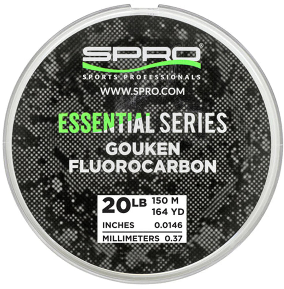 SPRO Gouken Fluorocarbon Mainline Filler Spool - 164 Yards