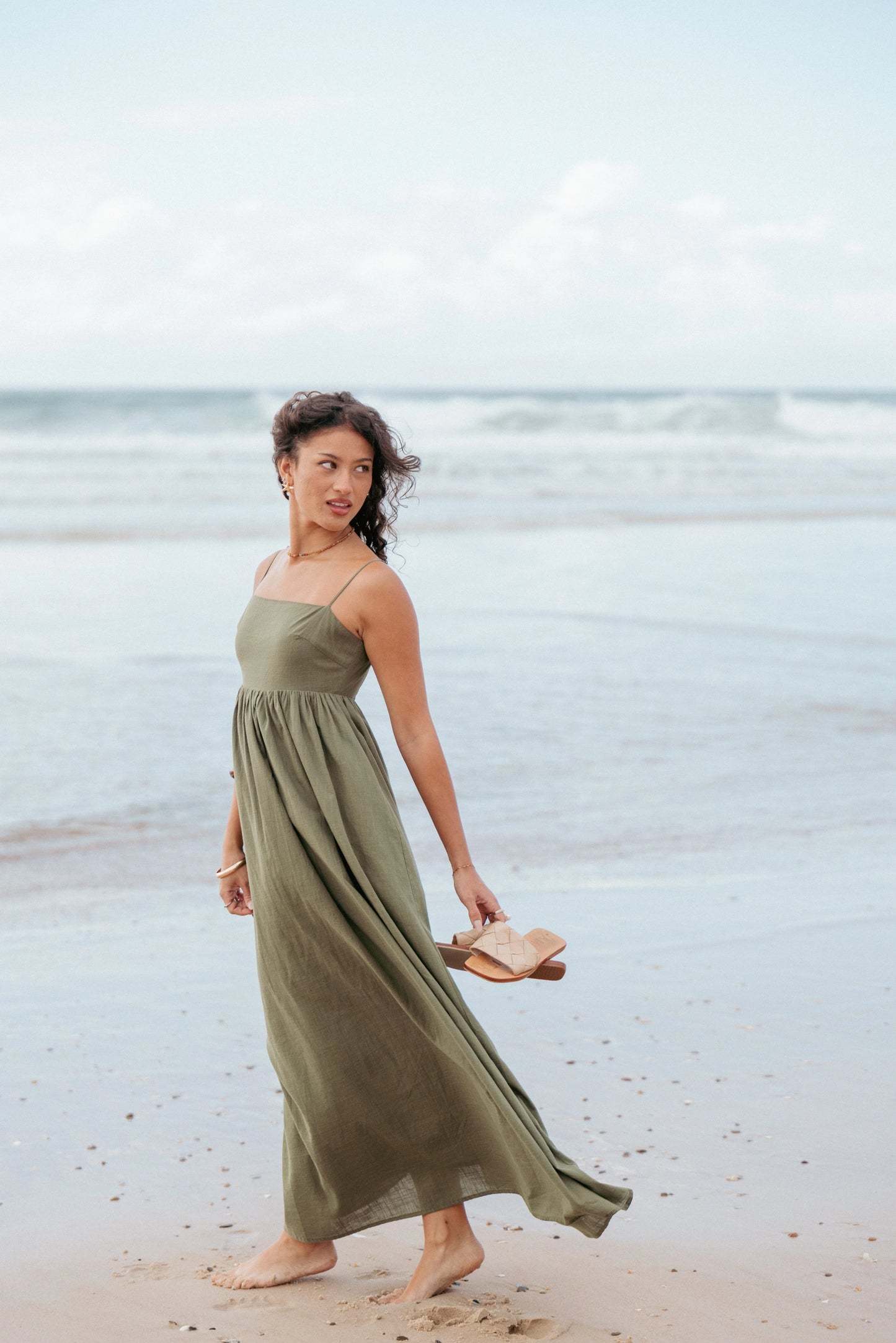 Odessa Maxi Dress - Palm Green