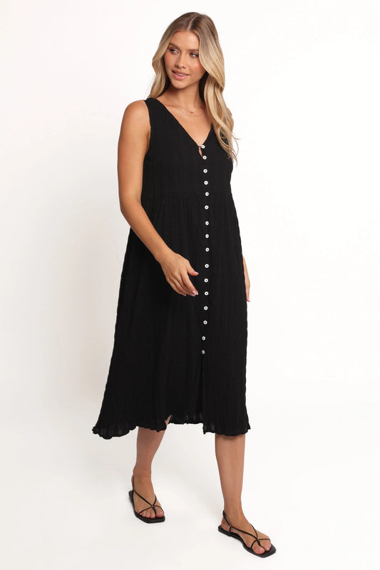 Sam Midi Dress - Black