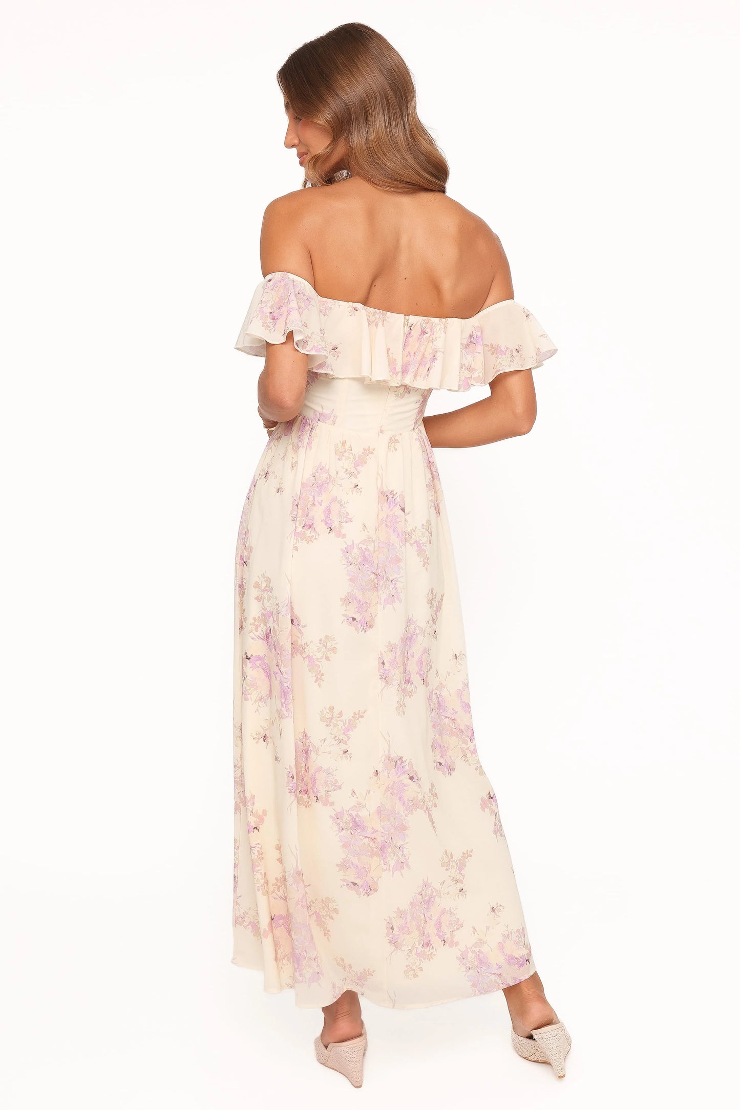 Jemira Maxi Dress - Lavender Floral