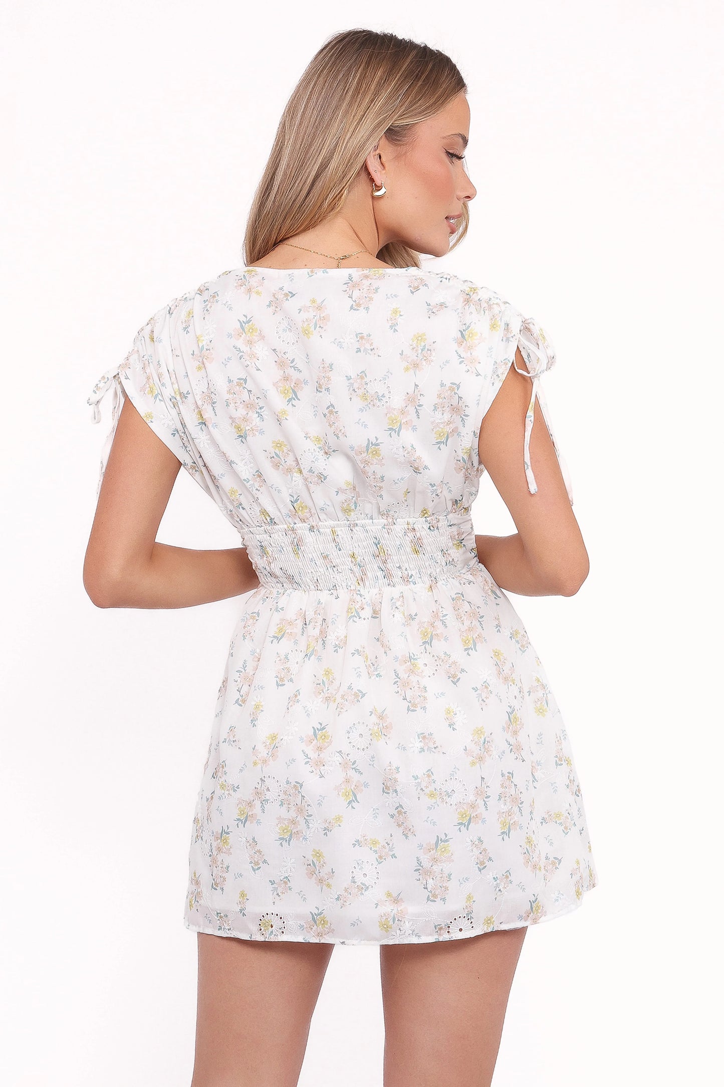 Wendi Ruffle Mini Dress - Floral