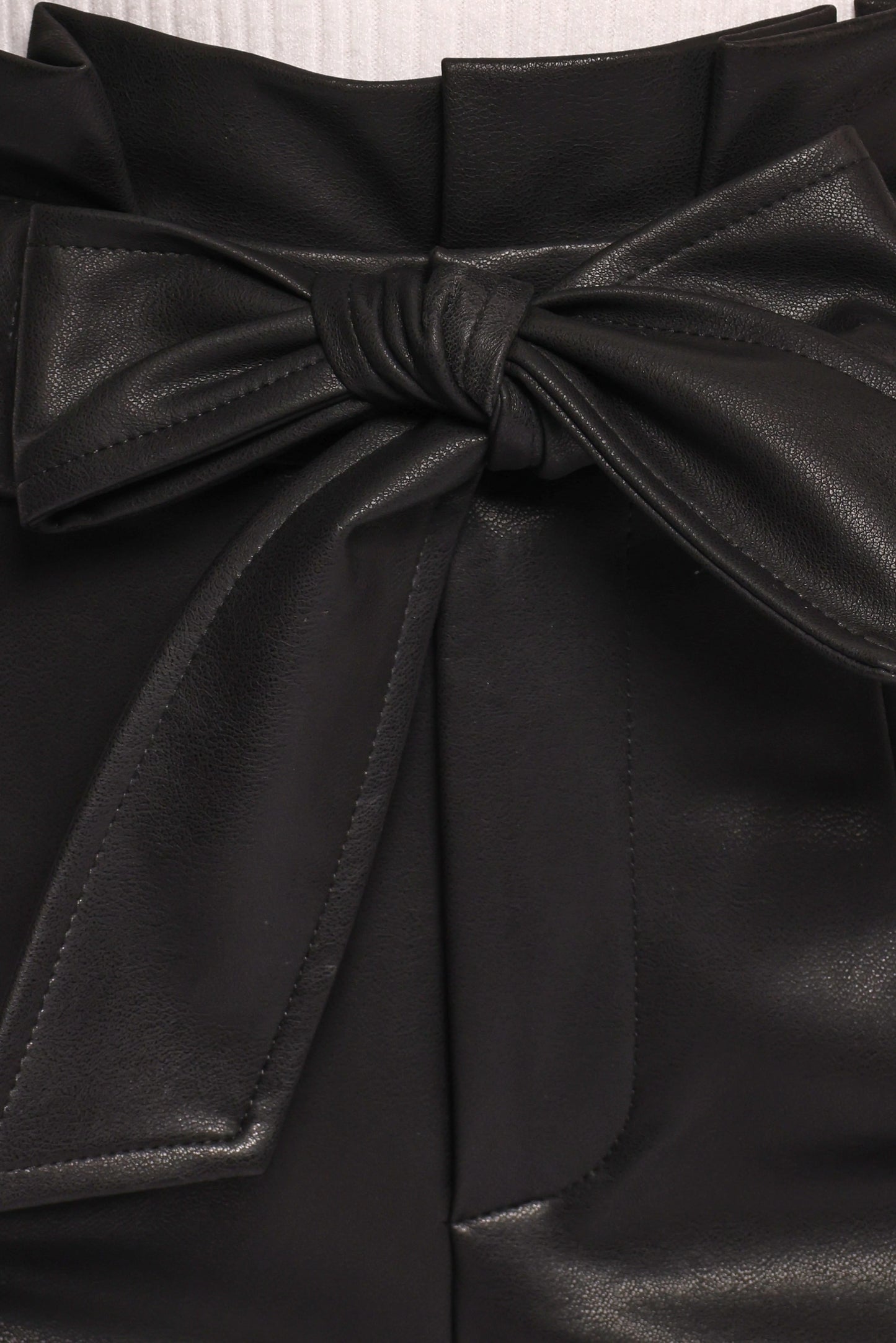 Kieran Faux Leather Pant - Black