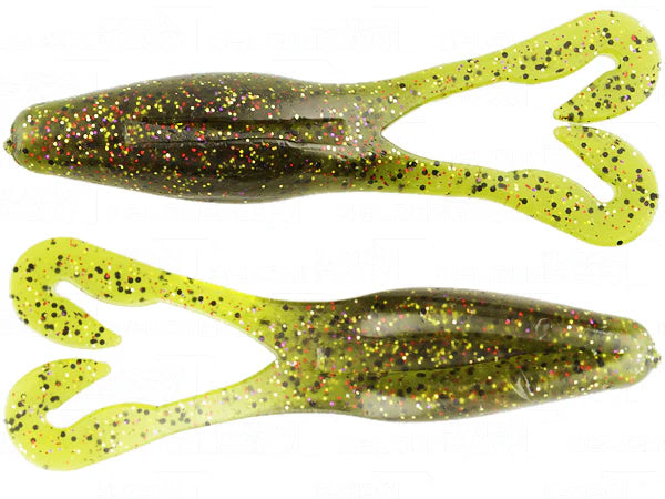 Gambler Buzz'n Cane Toad 4 1/4 inch Soft Plastic Frog 5 pack
