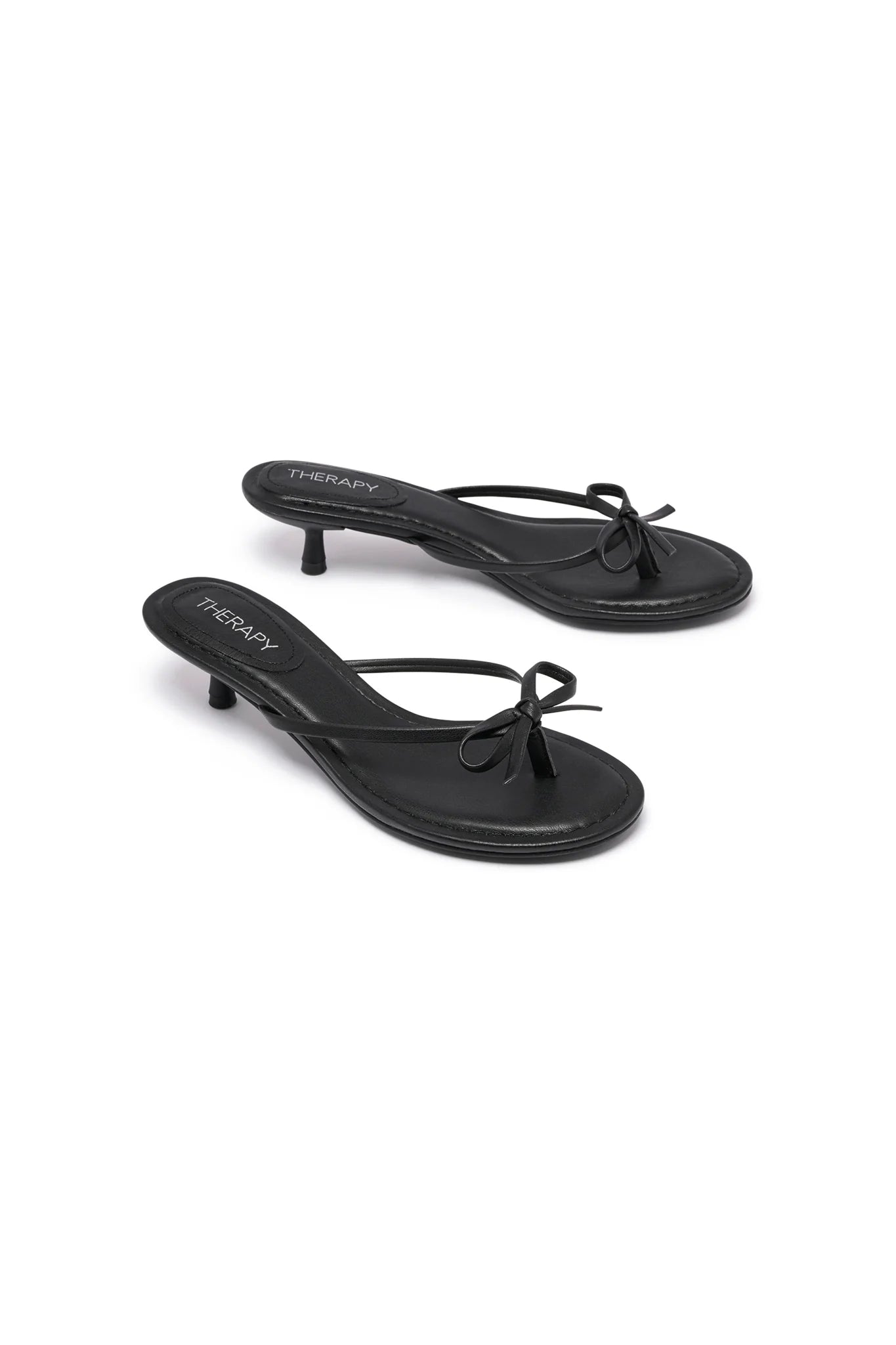 THERAPY Somer Thong Heel Black