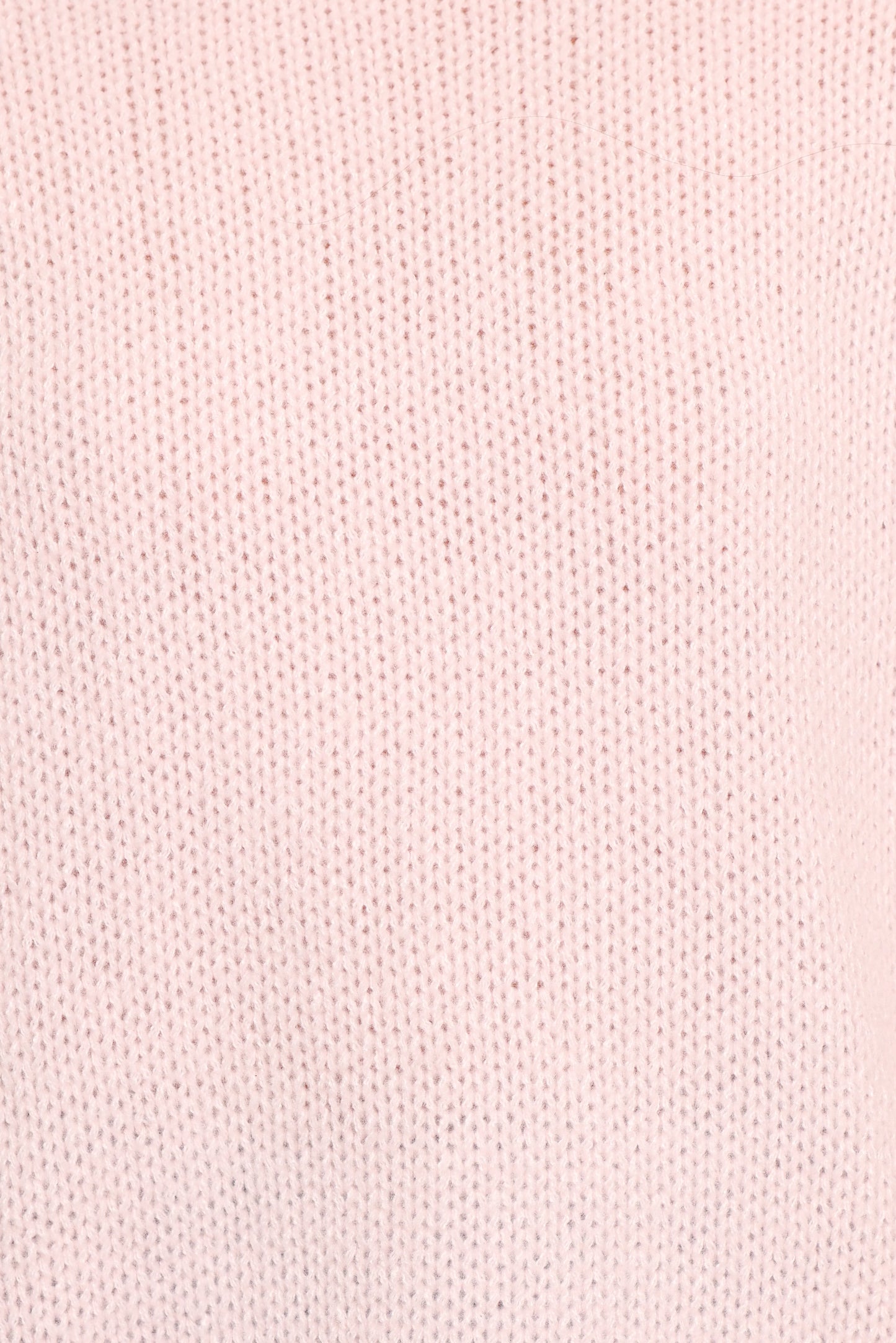 Lover Tie Sleeve Knit Sweater - Pink
