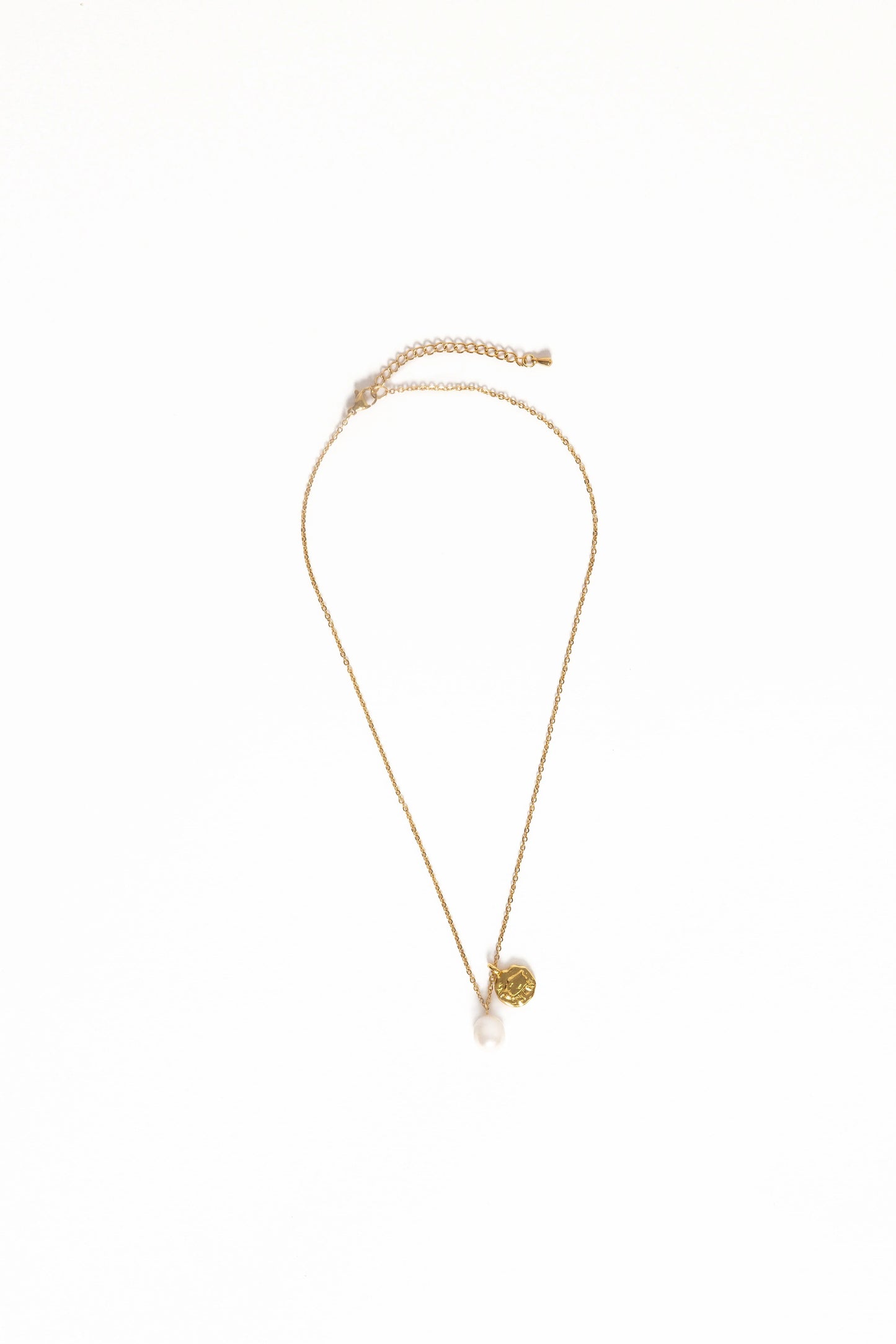 Lavinia Necklace - Gold/Pearl