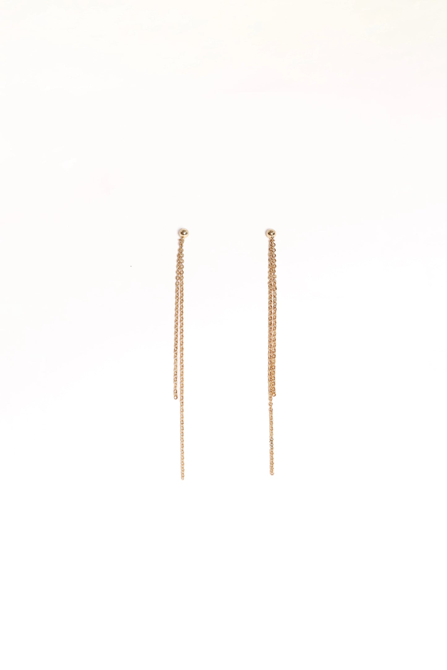 Genevieve Drop Earrings - Gold