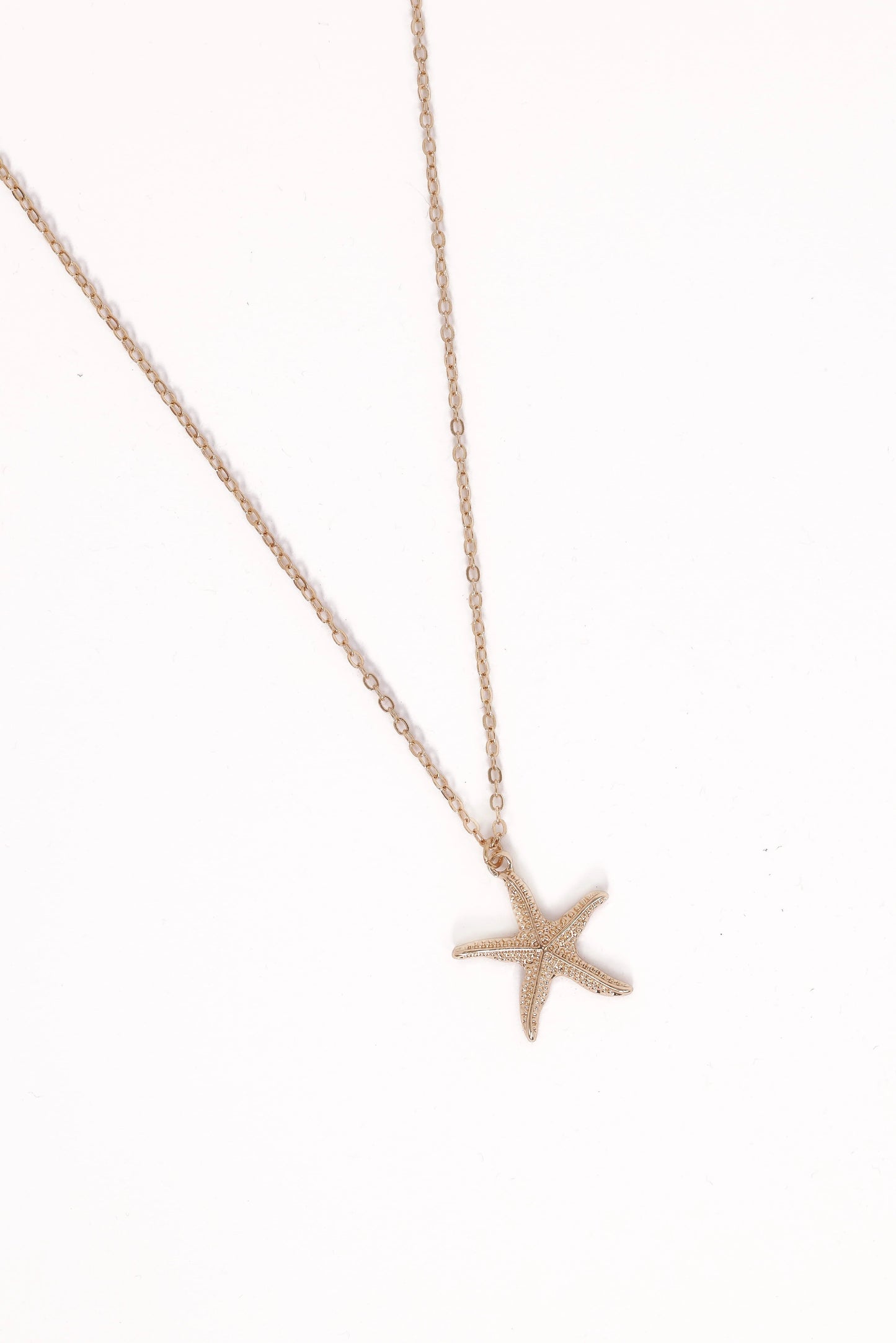 Starfish Necklace - Gold