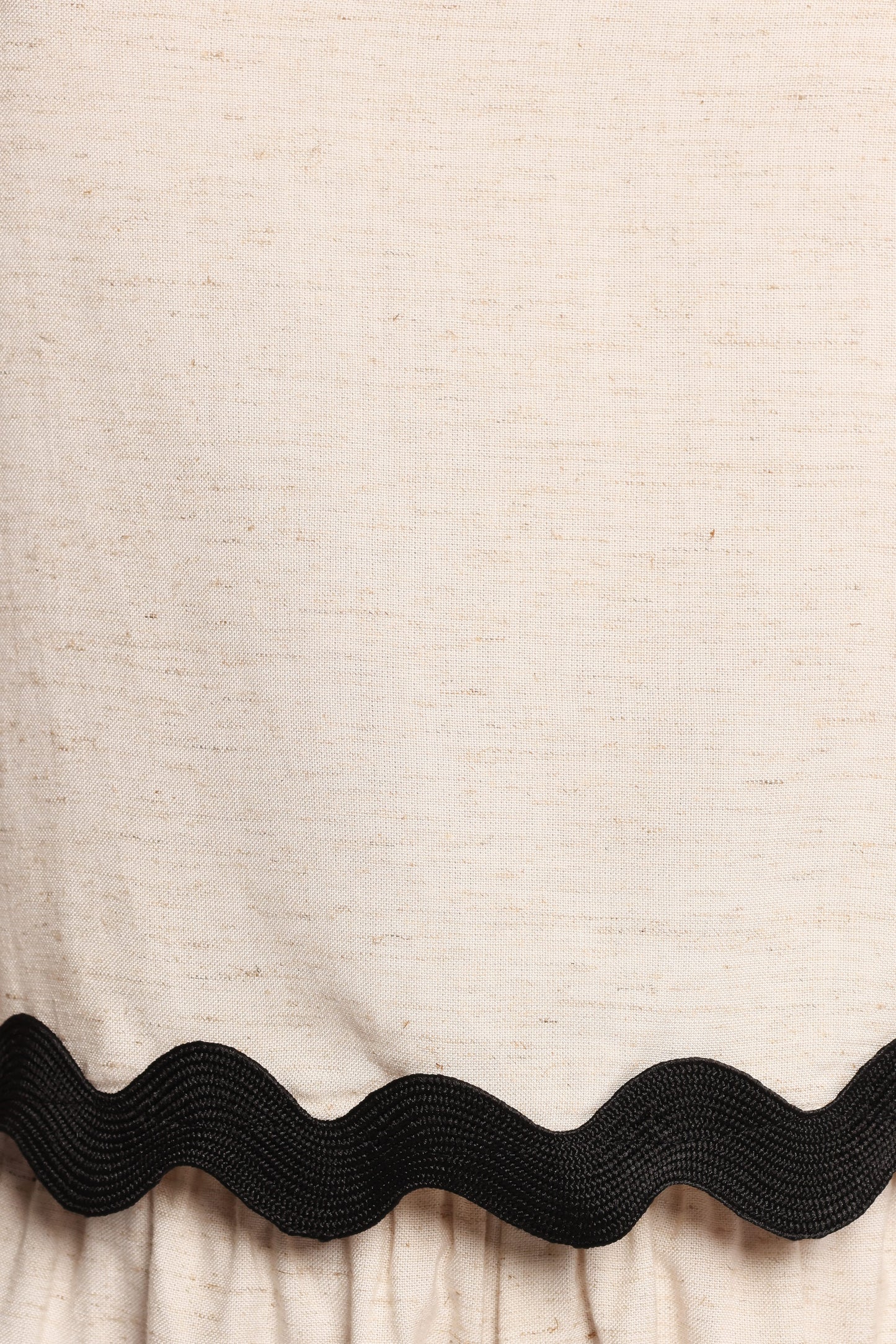Katy Short Set - Cream Black