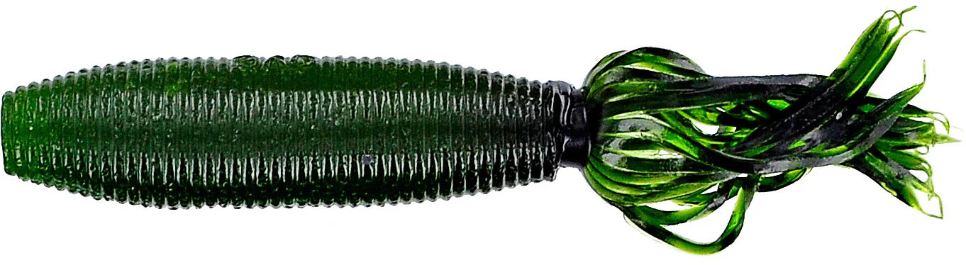 Gary Yamamoto 4 Inch Fat Ika Soft Plastic Skirted Grub - 10 Pack