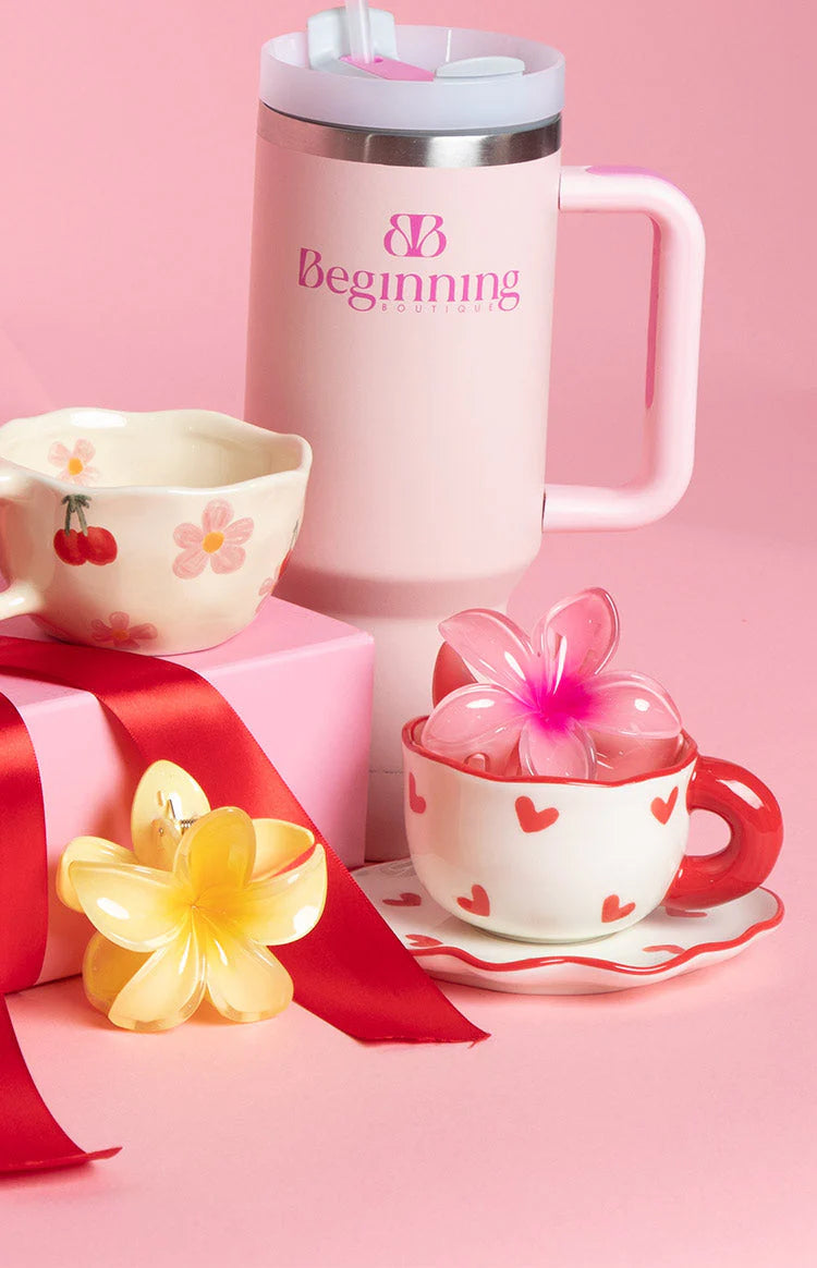 Adore Red Heart Mug Set