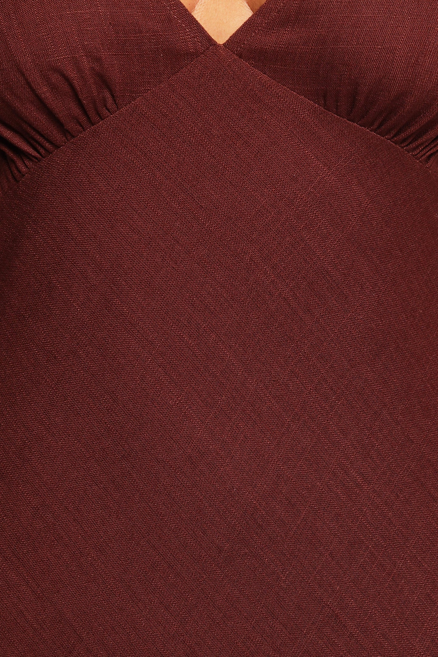 Shyla Midi Dress - Brown