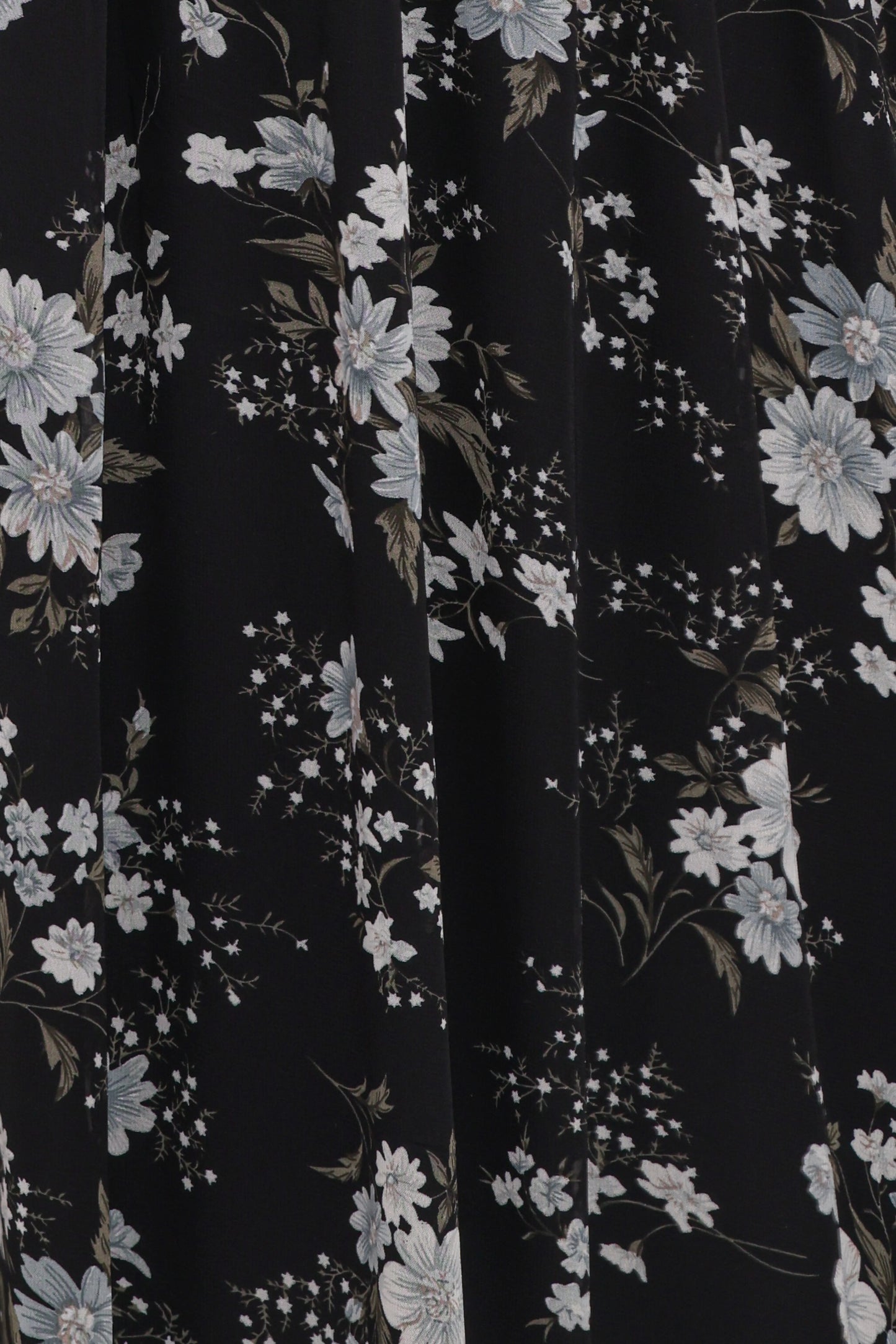 Mavis Long Sleeve Maxi Dress - Black Floral