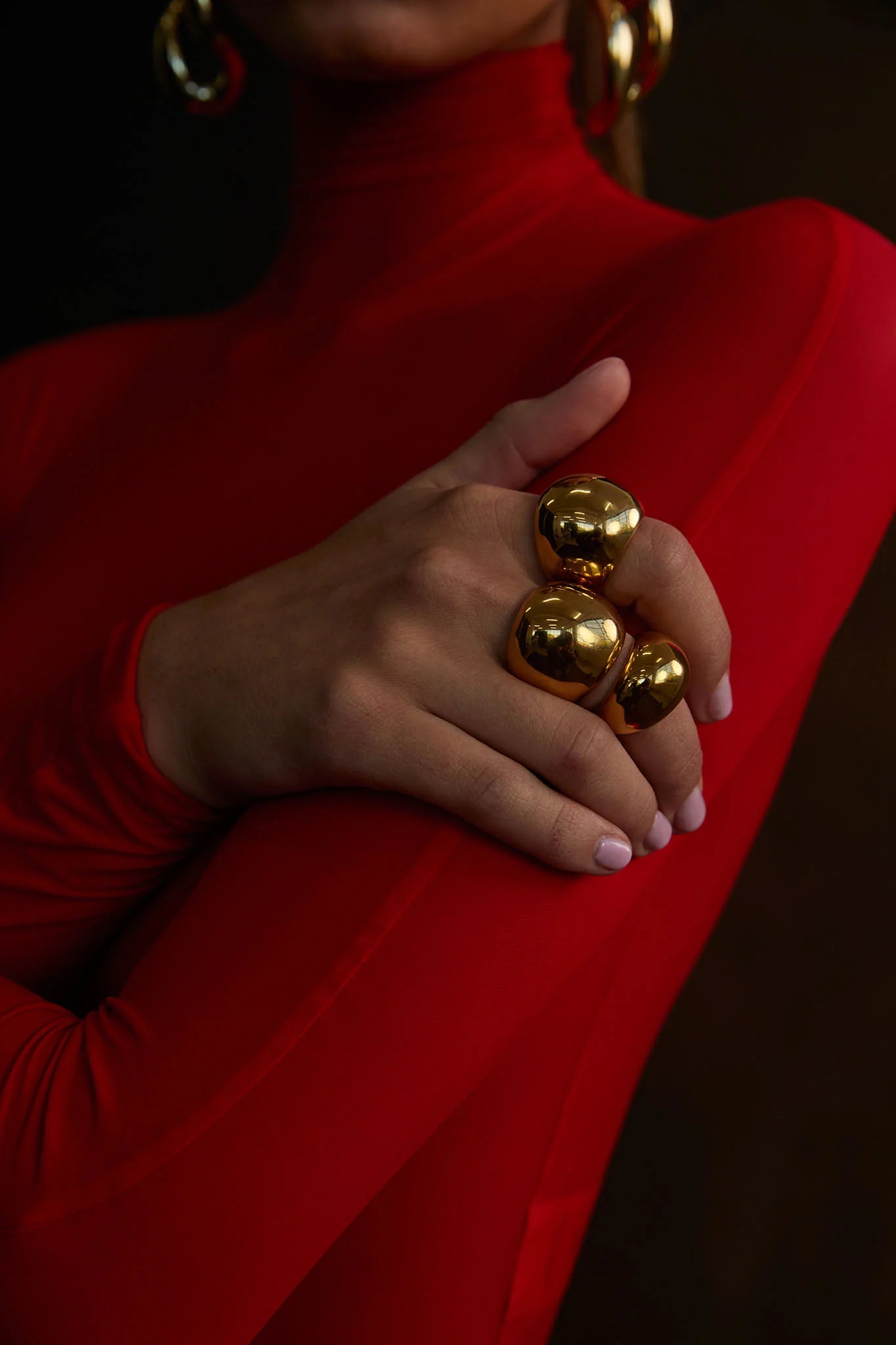 NOAH Chunky Ring Large Gold