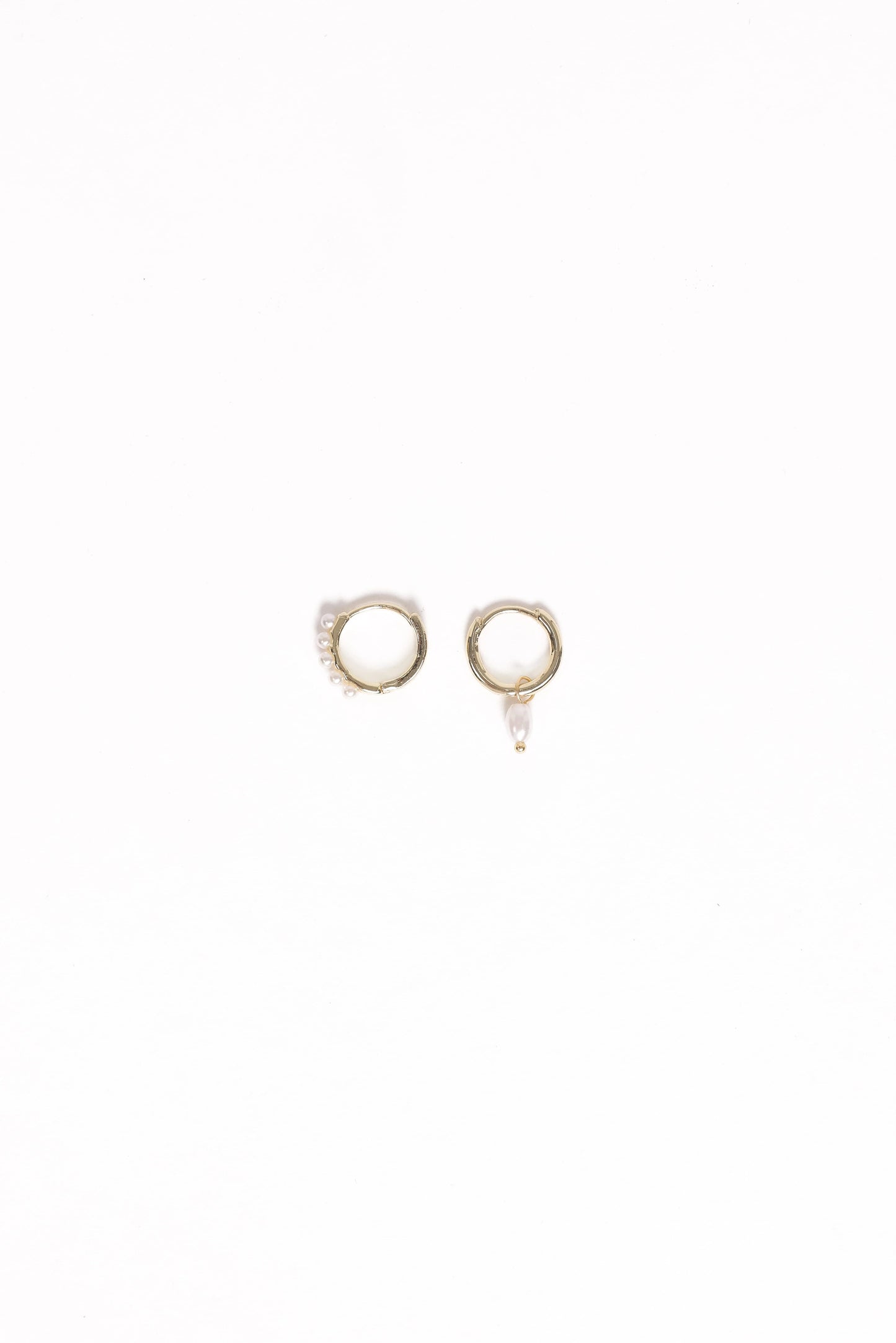 Maracuja Earring Set - Gold/Pearl