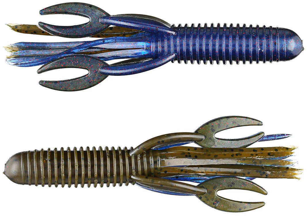Big Bite Baits Craw Tube 4 inch Soft Plastic 8 pack