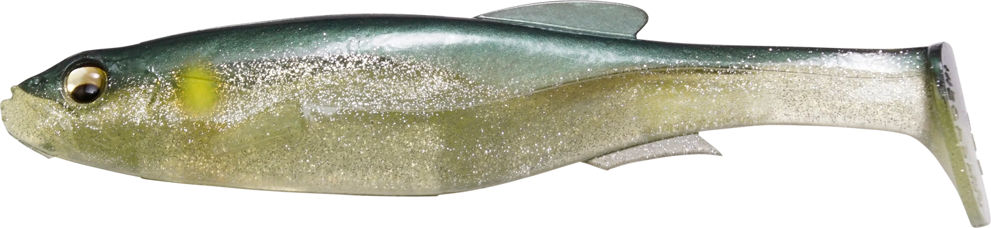 Megabass Magdraft Freestyle Un-Rigged Paddle Tail Swimbait - 6 Inch