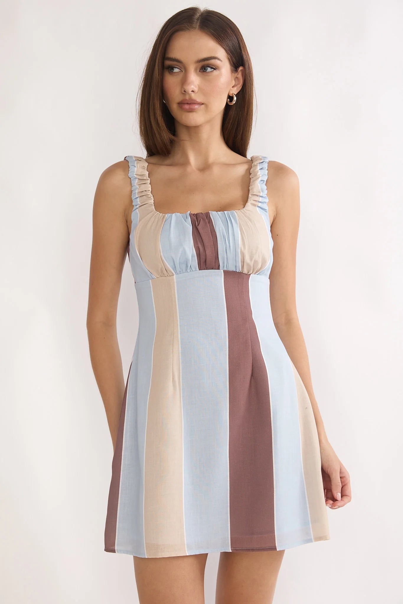 Petronella Mini Dress Stripe