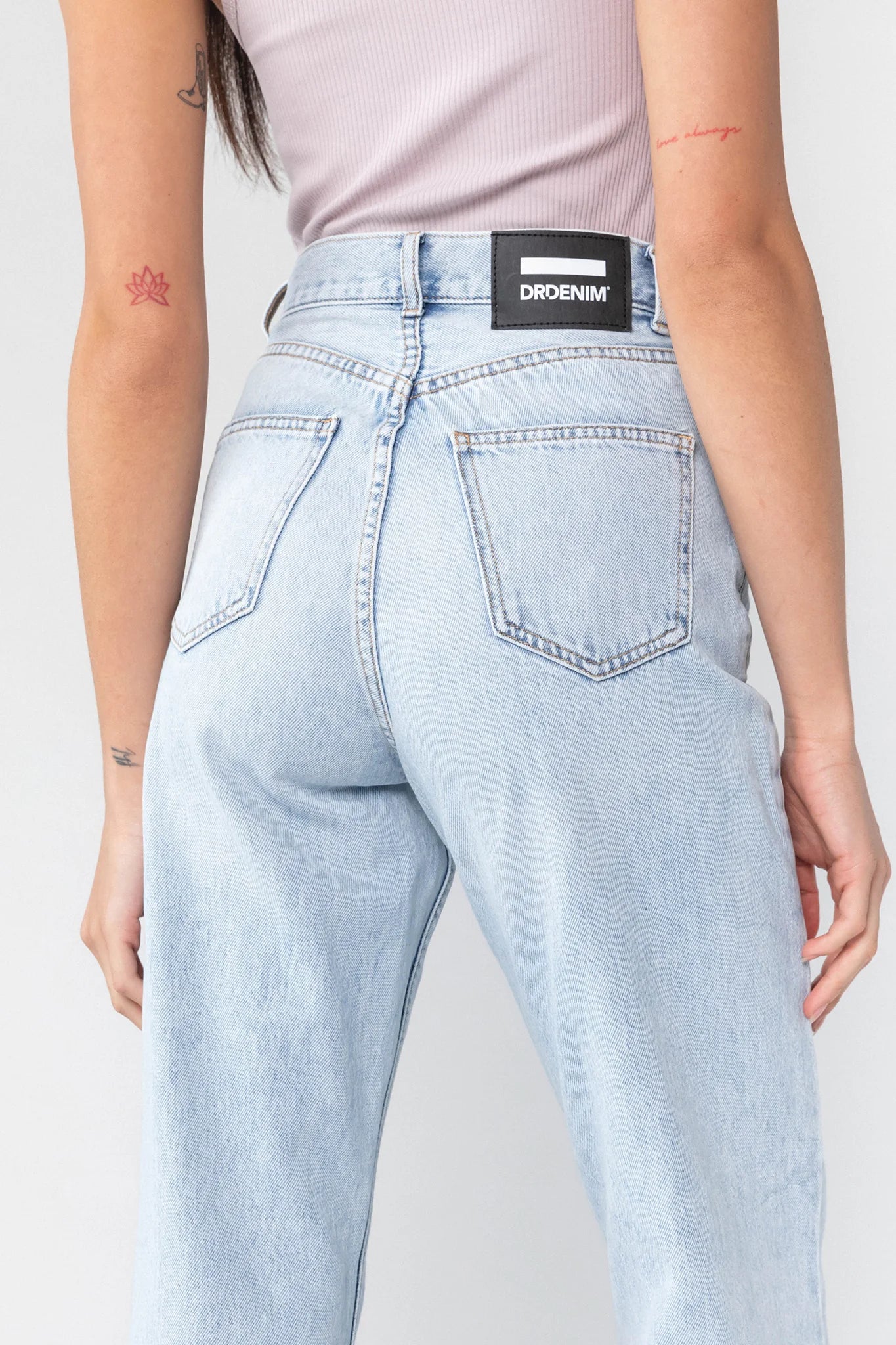 DR DENIM Echo Jeans Bleach Sky