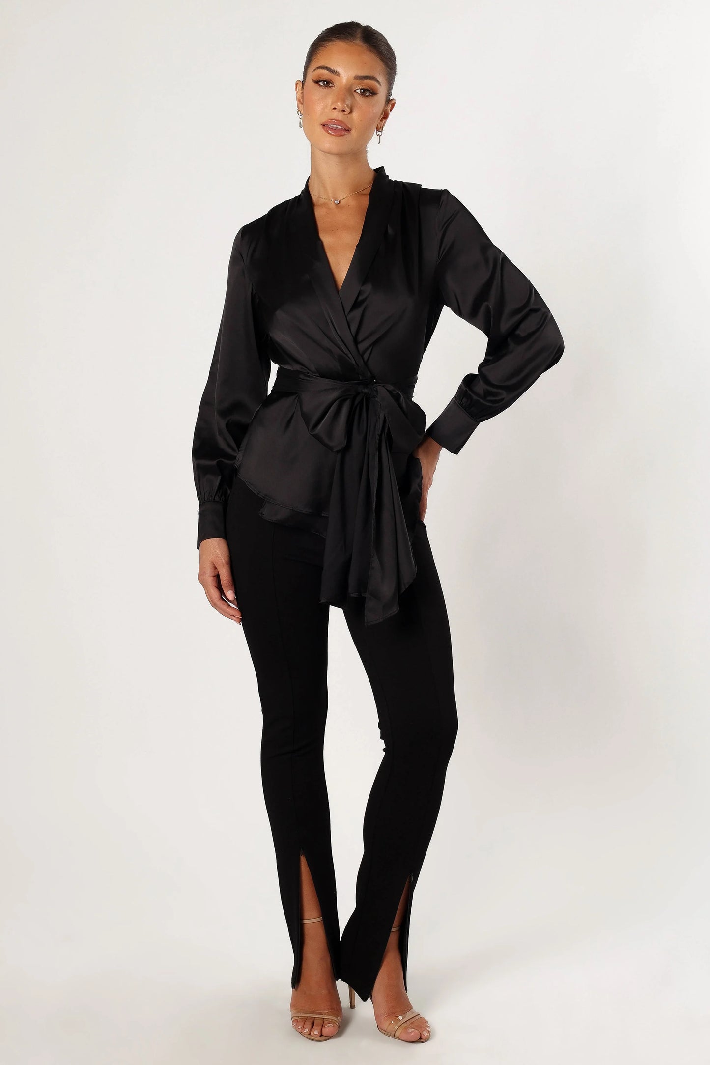 Aydin Wrap Top - Black
