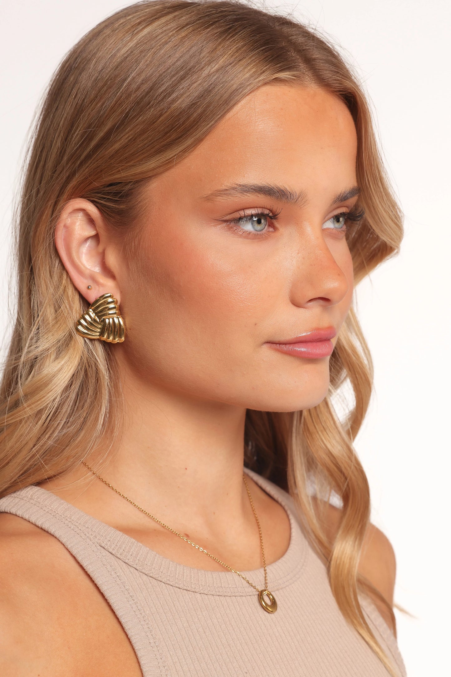 Katana Earrings - Gold