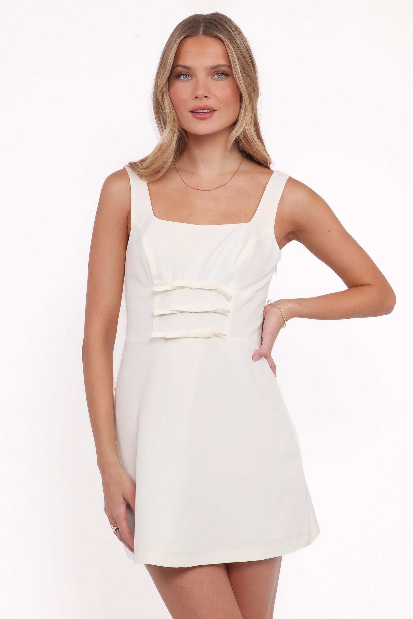 Emer Mini Dress - Cream