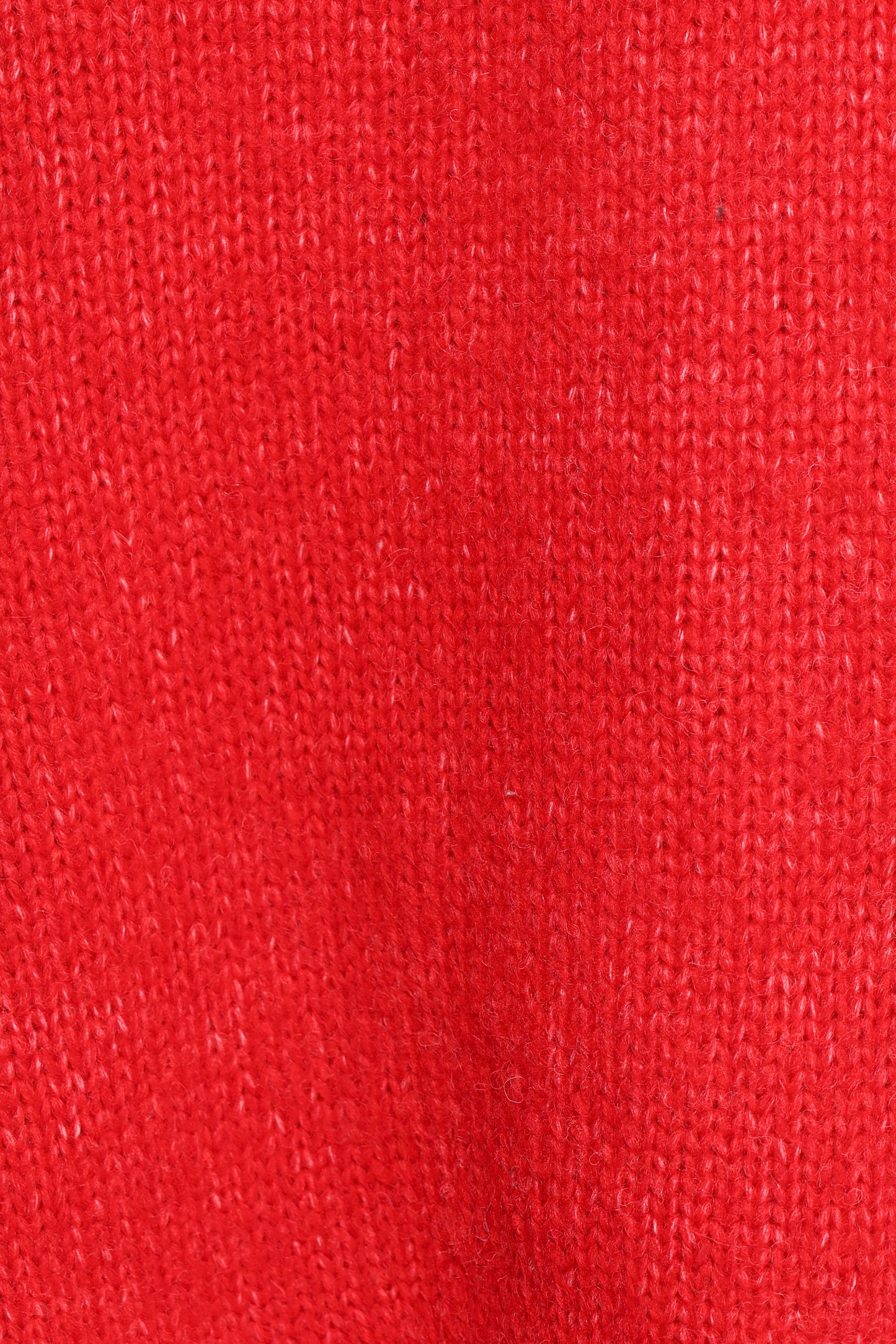 Lloyd Oversized Crew Knit Sweater - Red