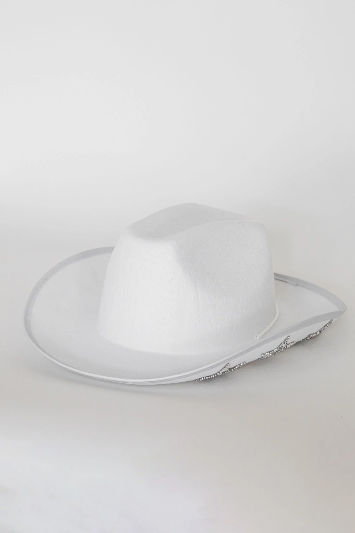 Bobby Rhinestone Star Cowboy Hat White