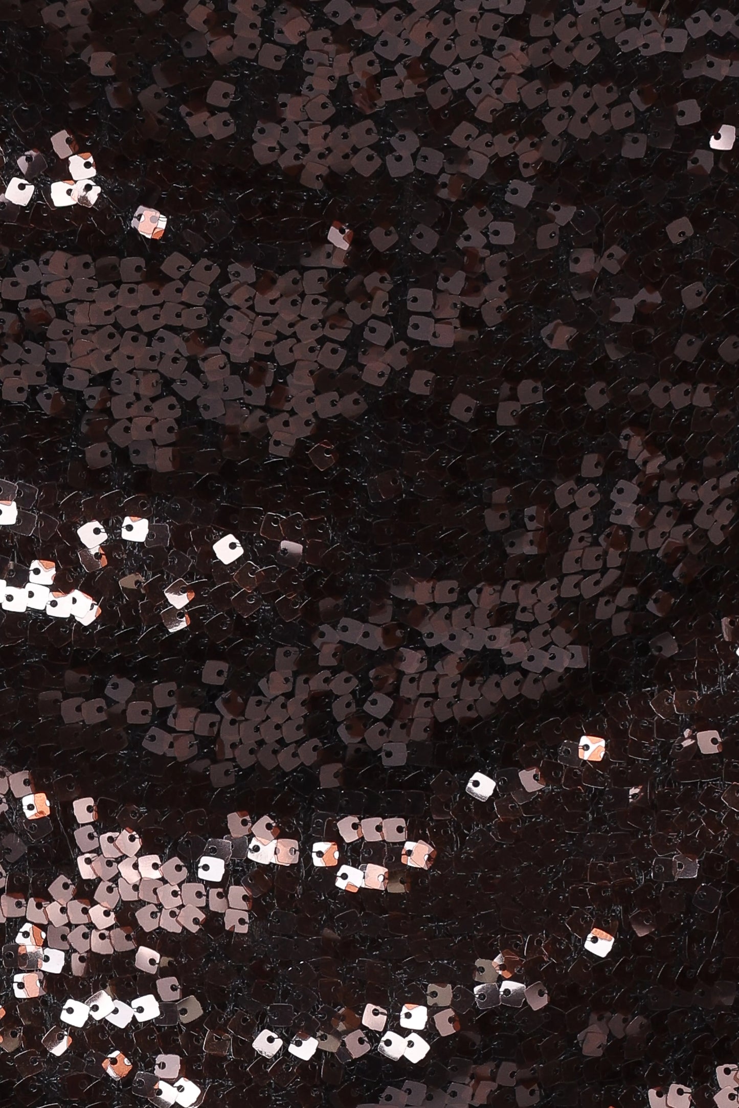 Zinnia Sequin Mini Skirt - Brown