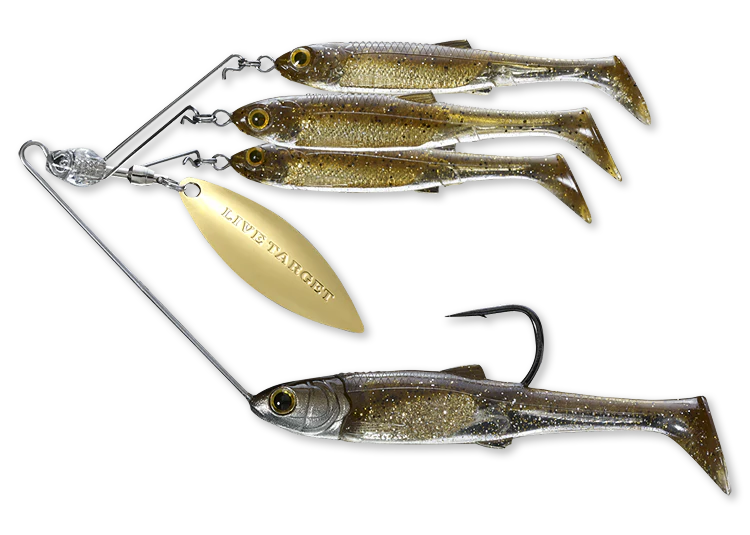 LIVETARGET BaitBall Spinner Rig Umbrella Rig