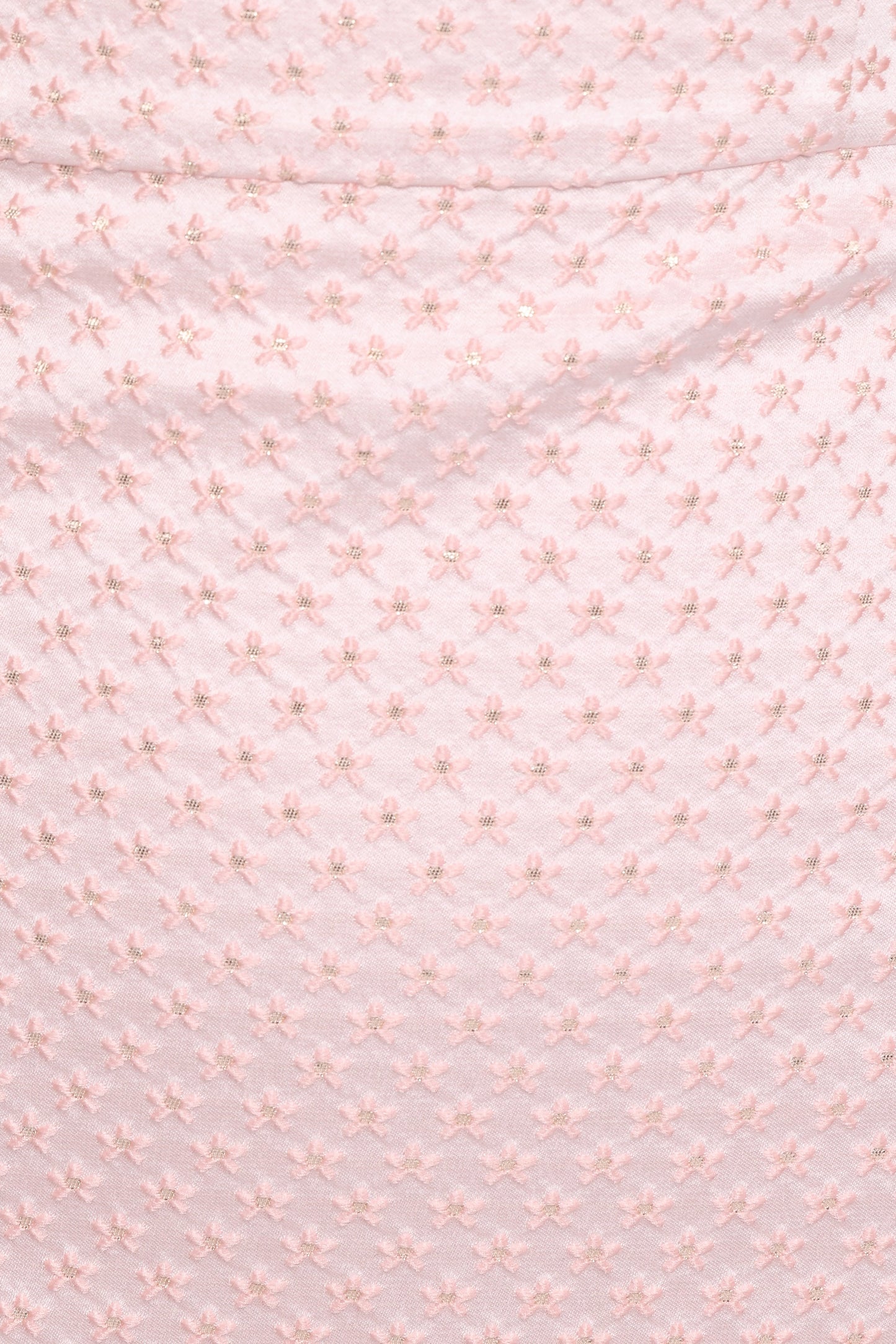 Marlene Mini Dress - Pink Rose Brocade