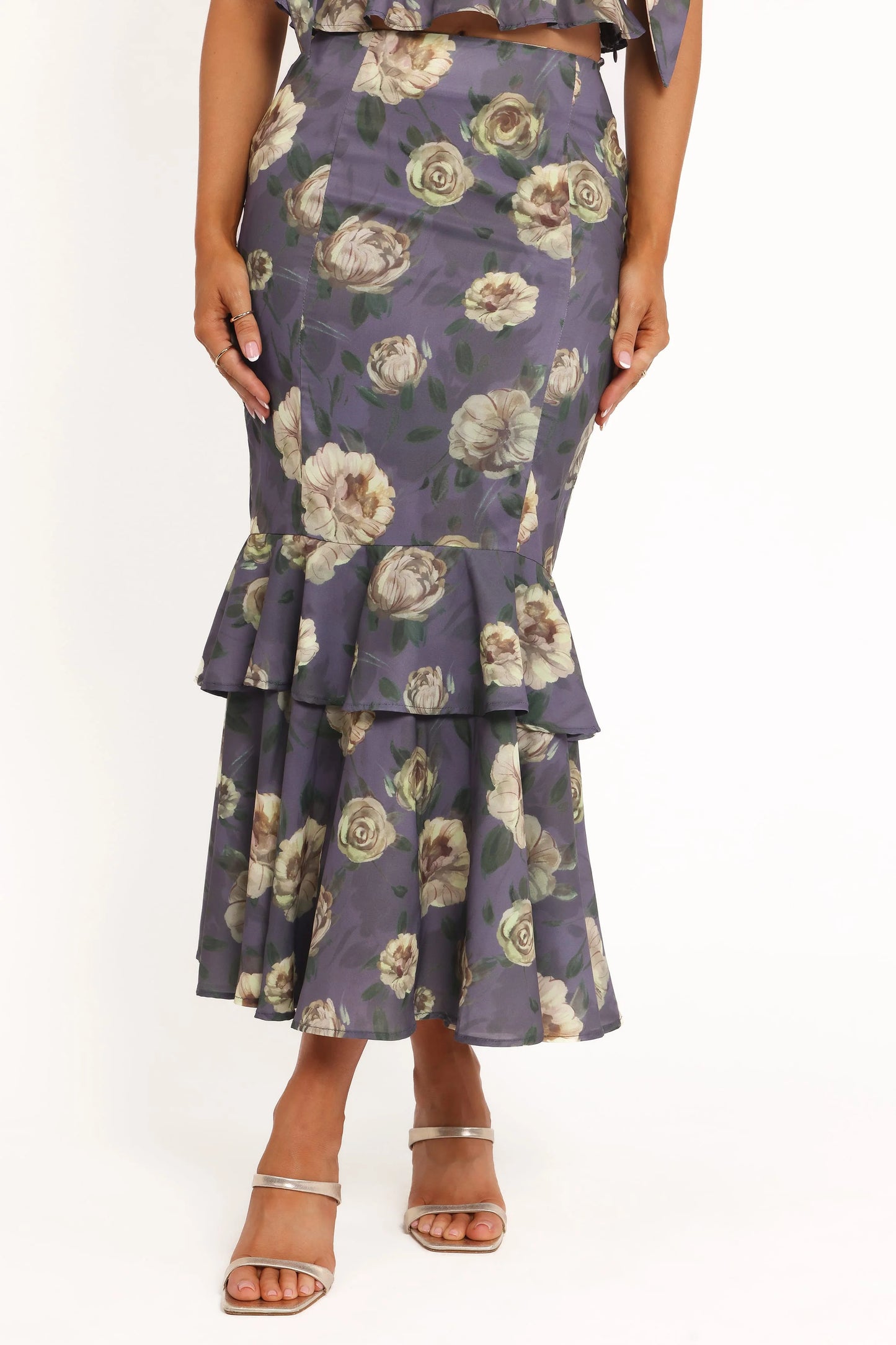 Luna Two Piece Set - Lavender Floral