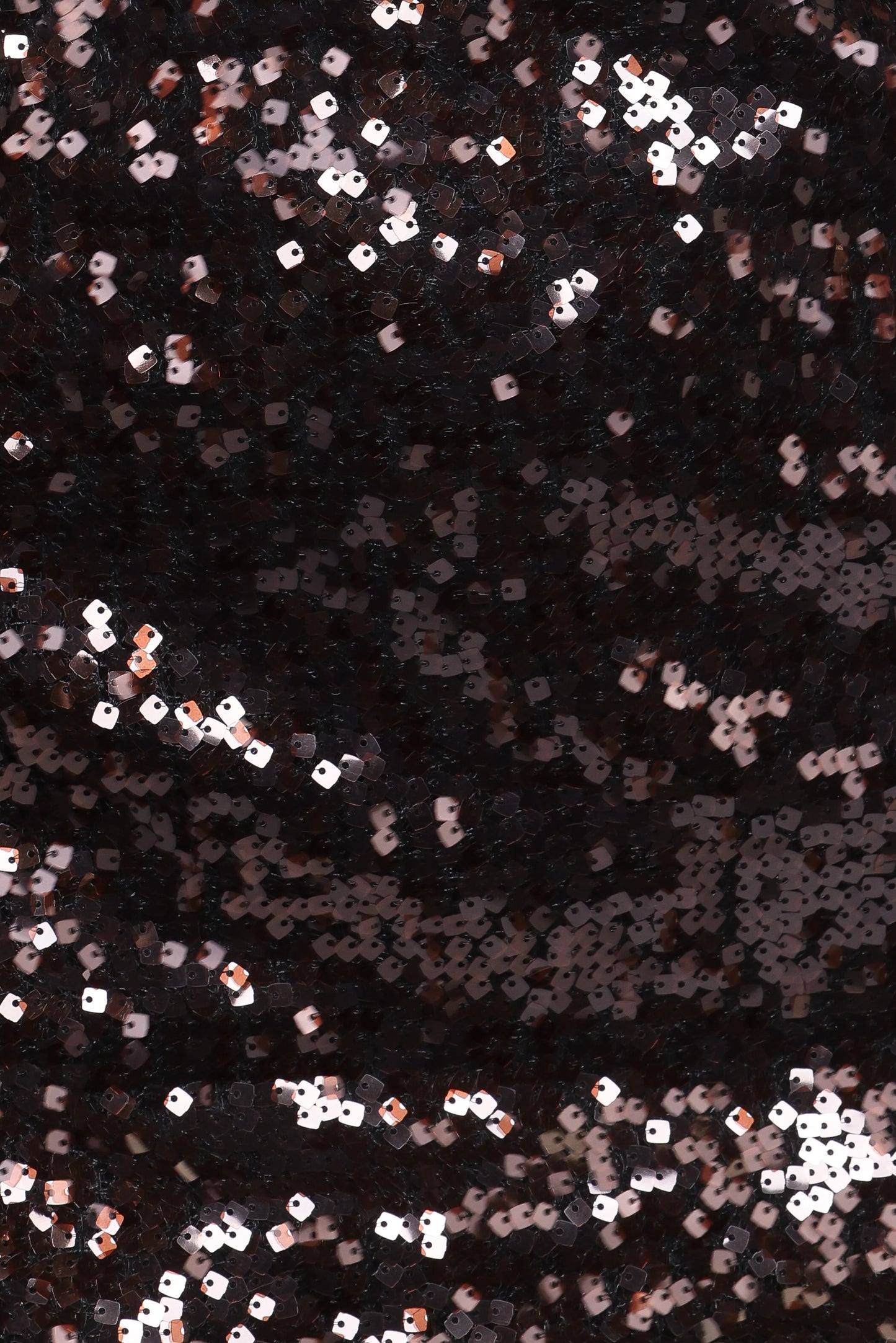 Awhina Mini Dress - Brown Sequin
