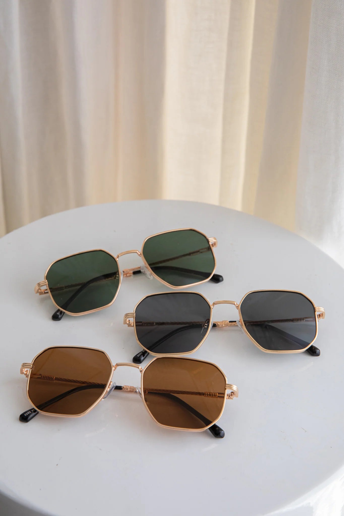 Sahara Aviator Sunglasses Black