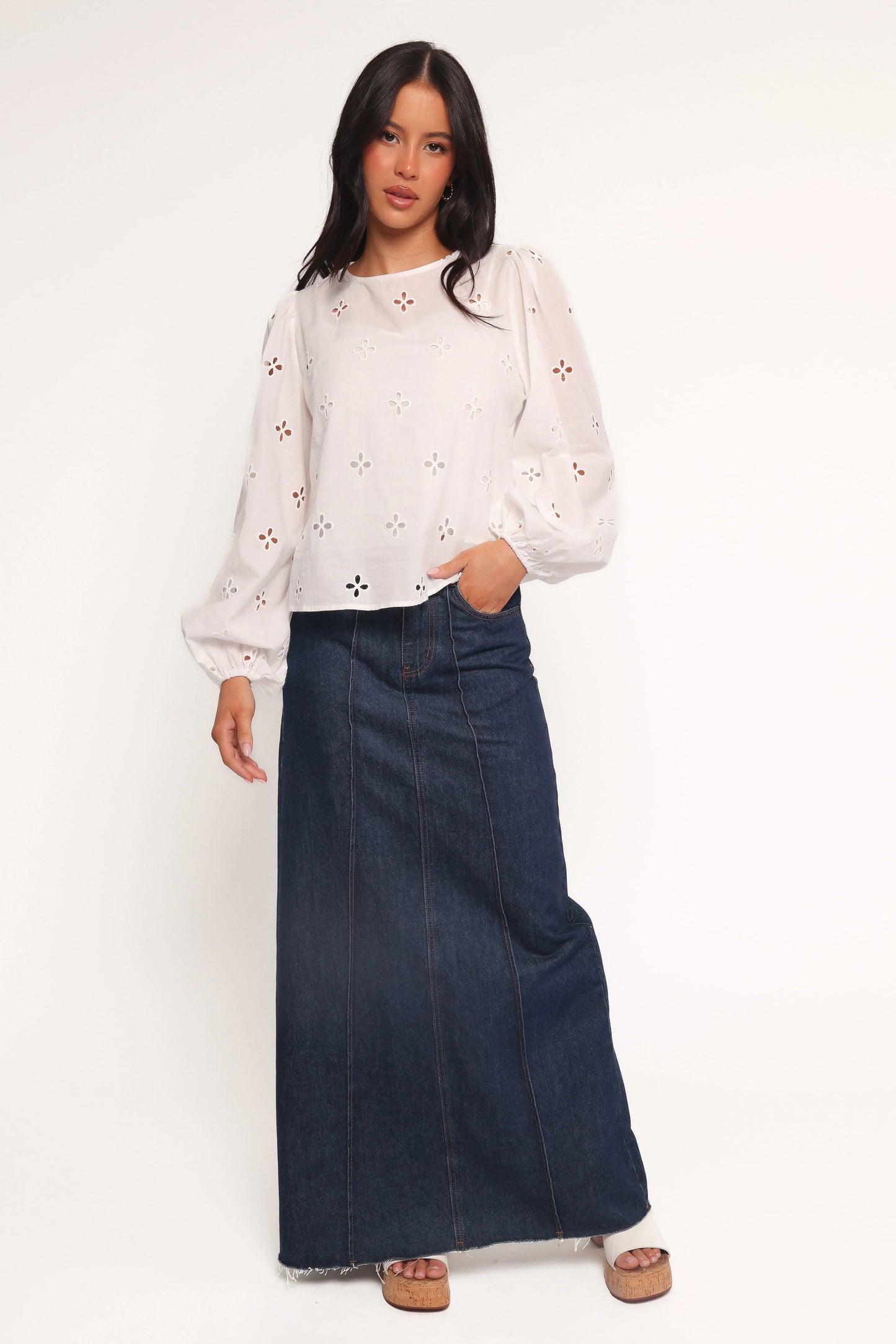 Aggie Blouse - White