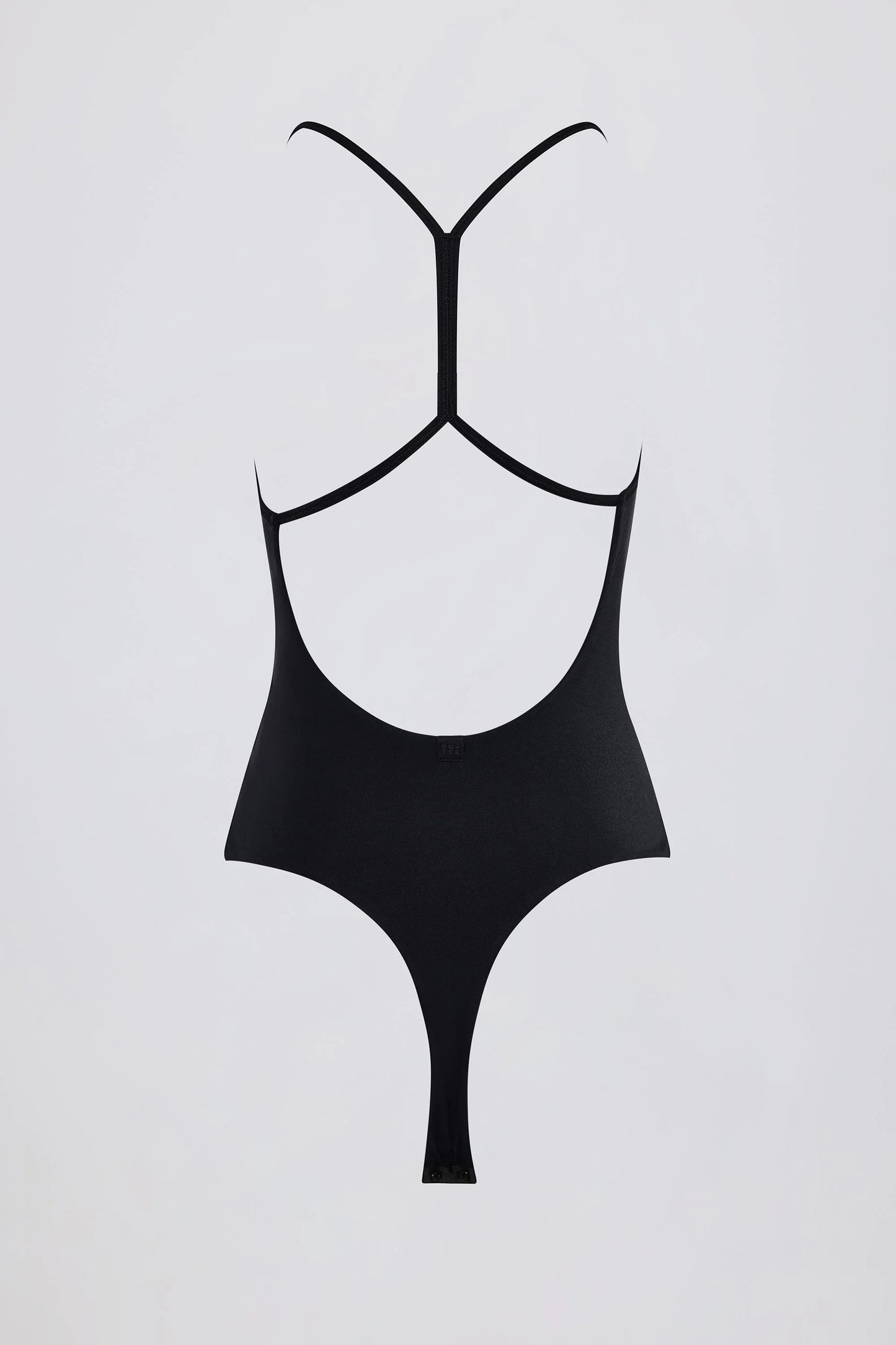 Cut-Out Bodysuit in Black