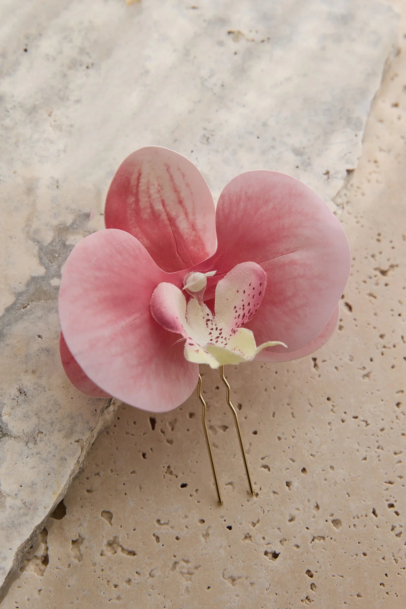 Orchid Hair Pin Fuchsia