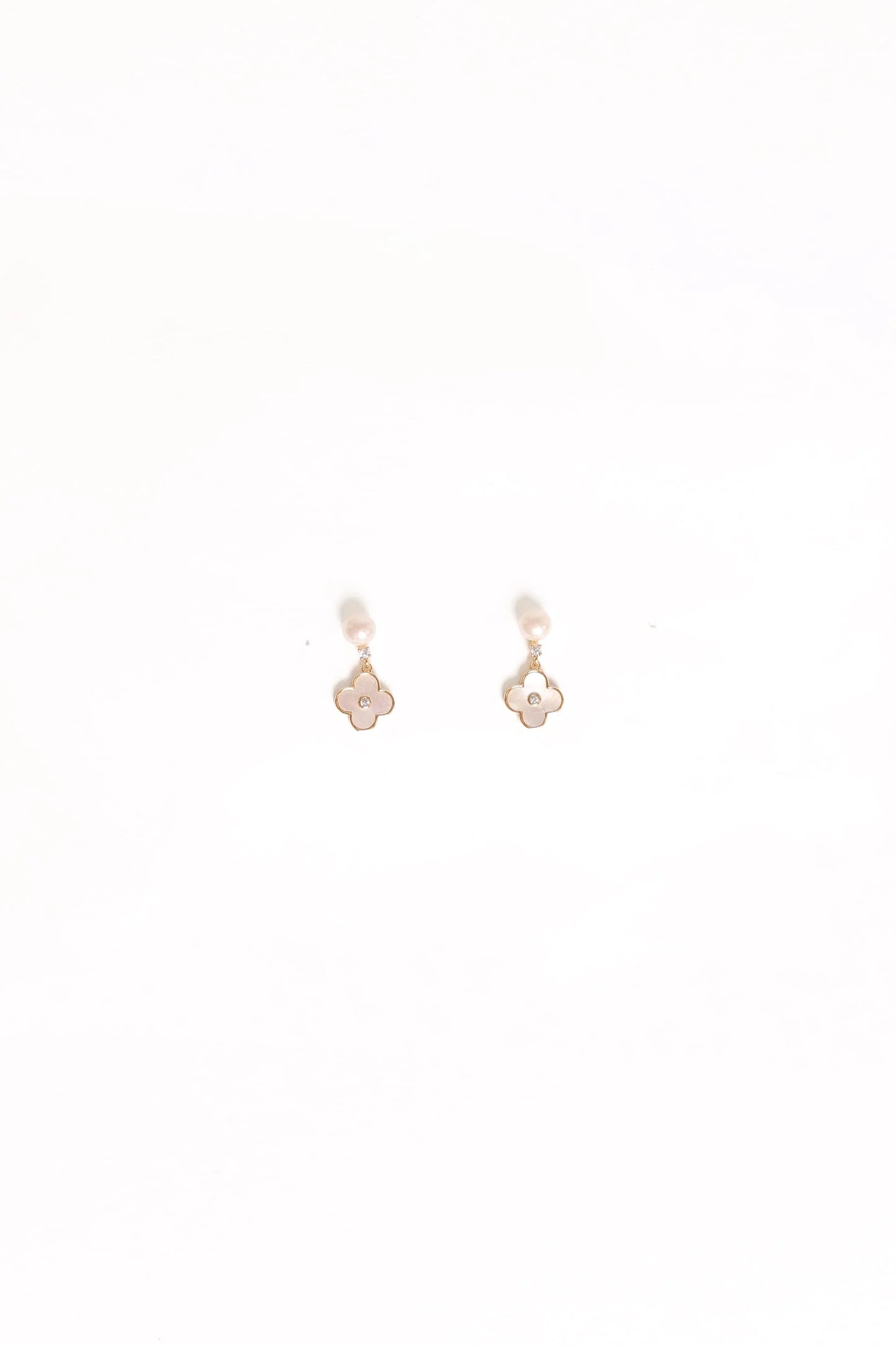 Marlowe Flower Earrings - Gold