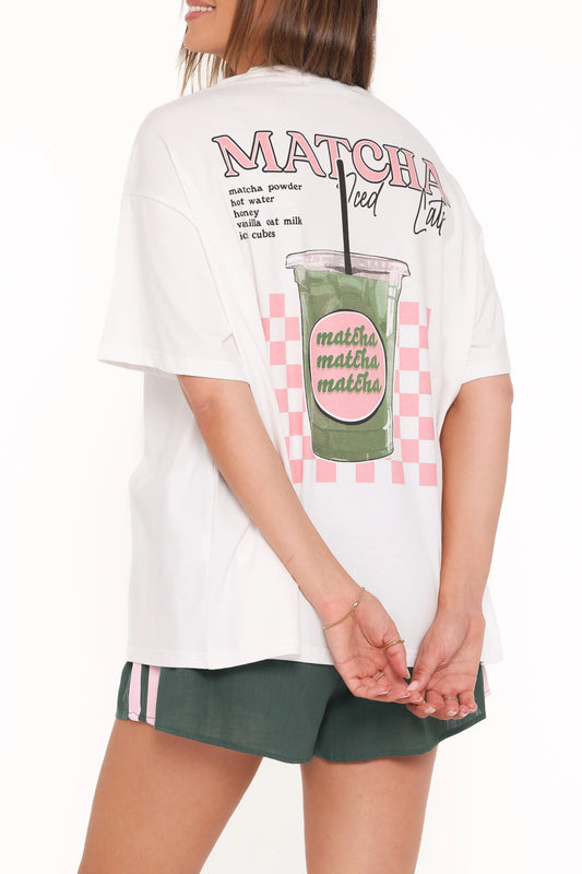 Billie Short Set - Green Matcha