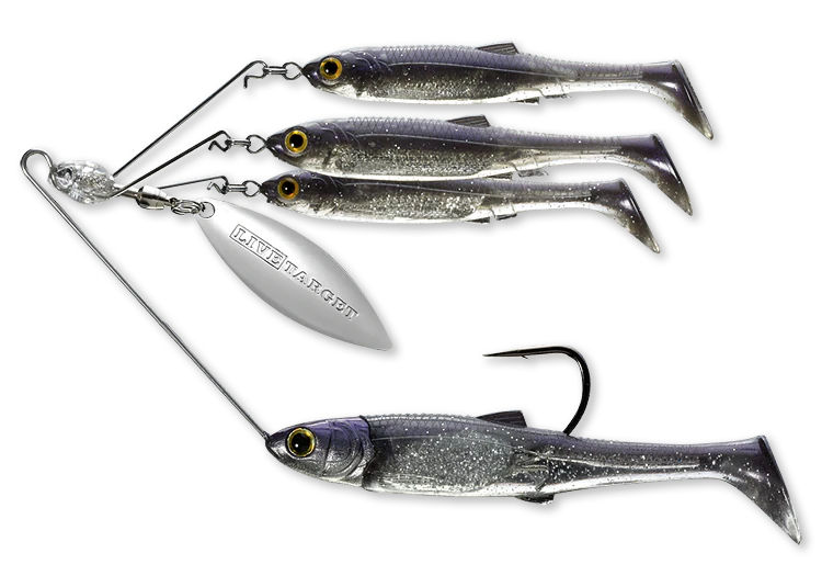 LIVETARGET BaitBall Spinner Rig Umbrella Rig