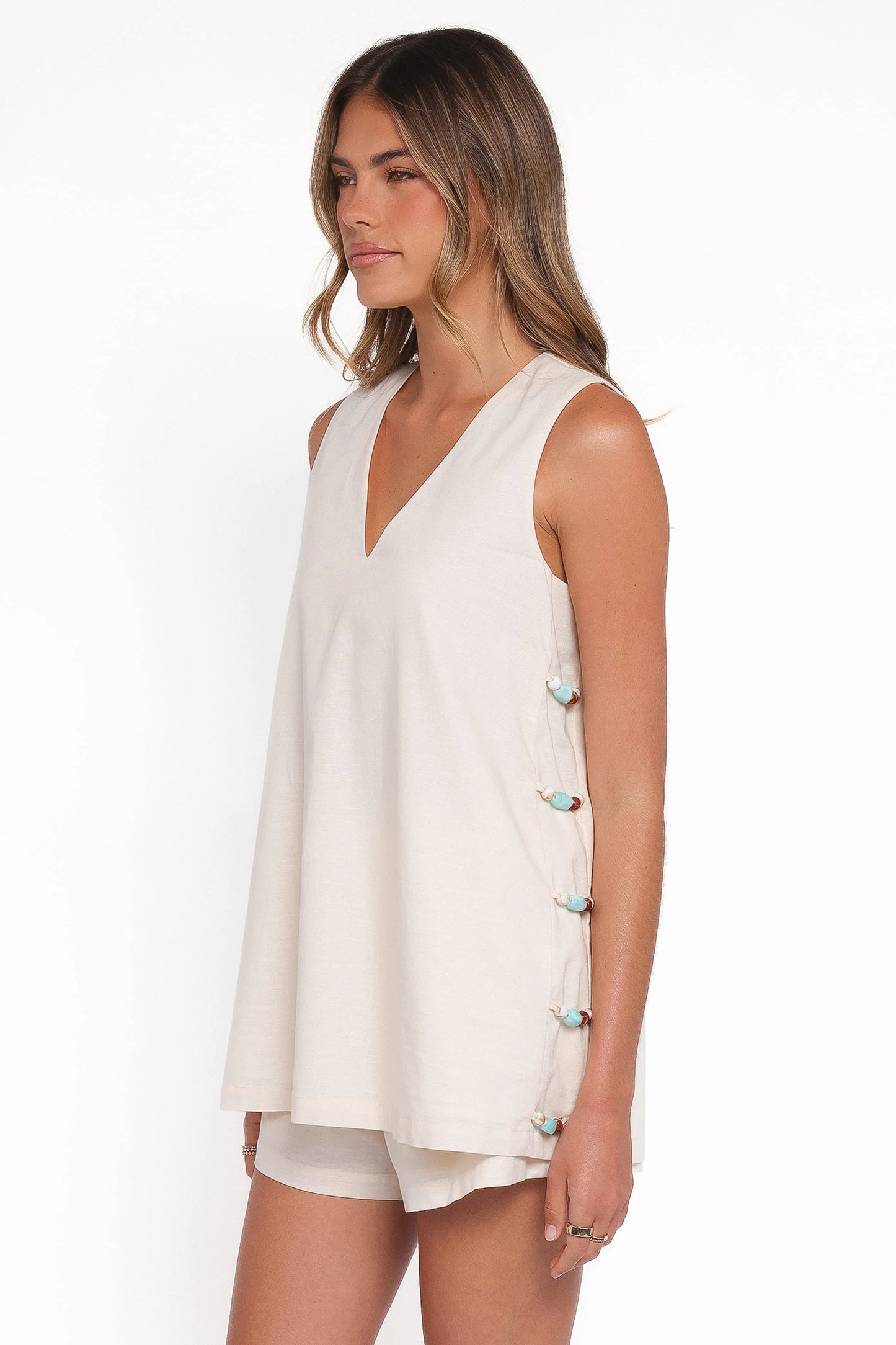 Kelsey Short Set - Cream