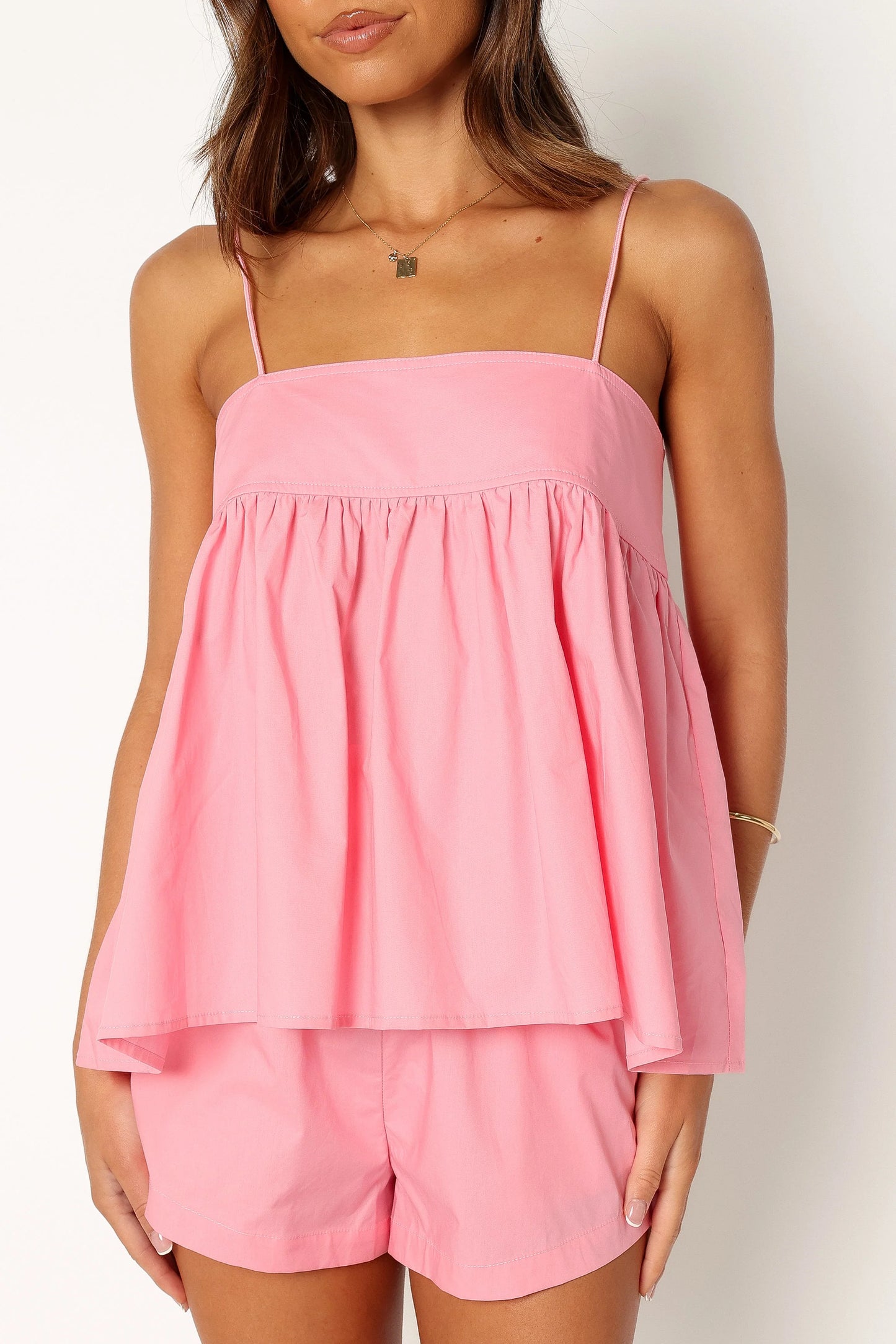 Serina Short Set - Pink