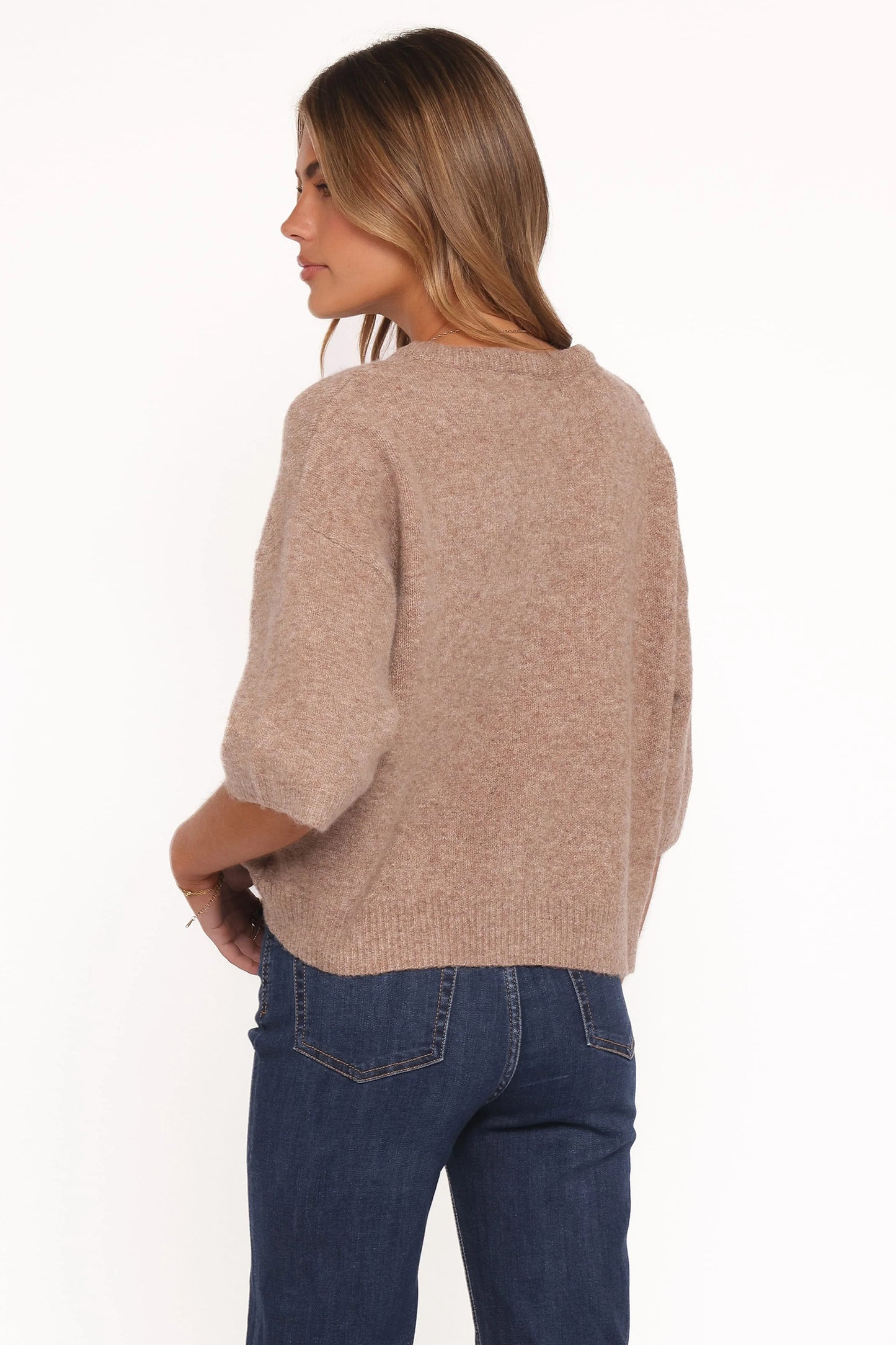 Lilith Knit Top - Mocha