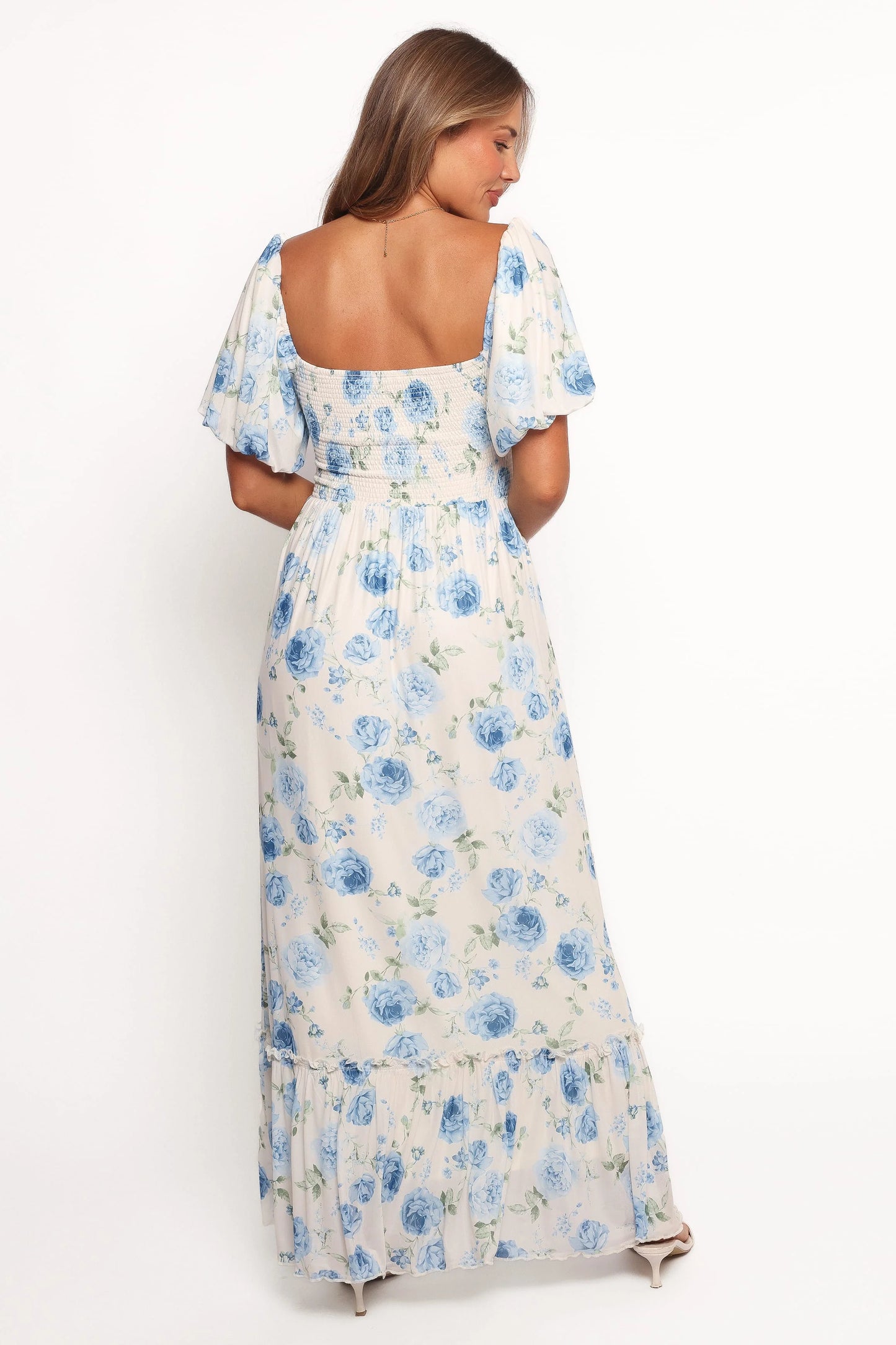 Devon Maxi Short Sleeve Dress - Summer Song